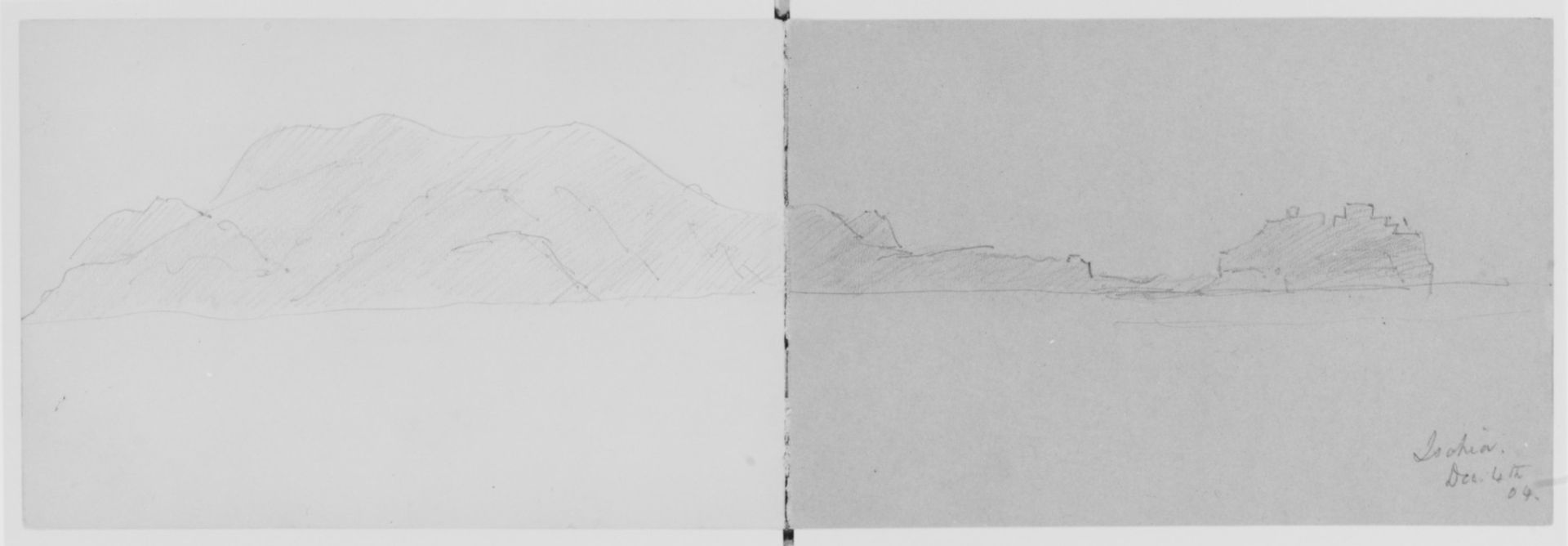 Ischia, 1904 (from Sketchbook) by Mary Newbold Sargent