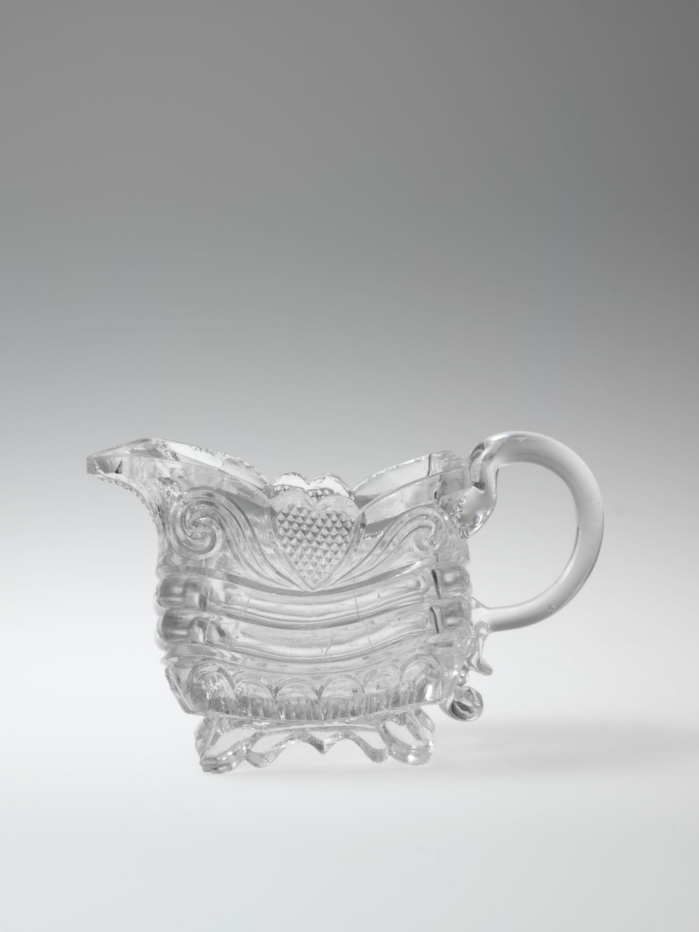 Cream pitcher by New England Glass Company