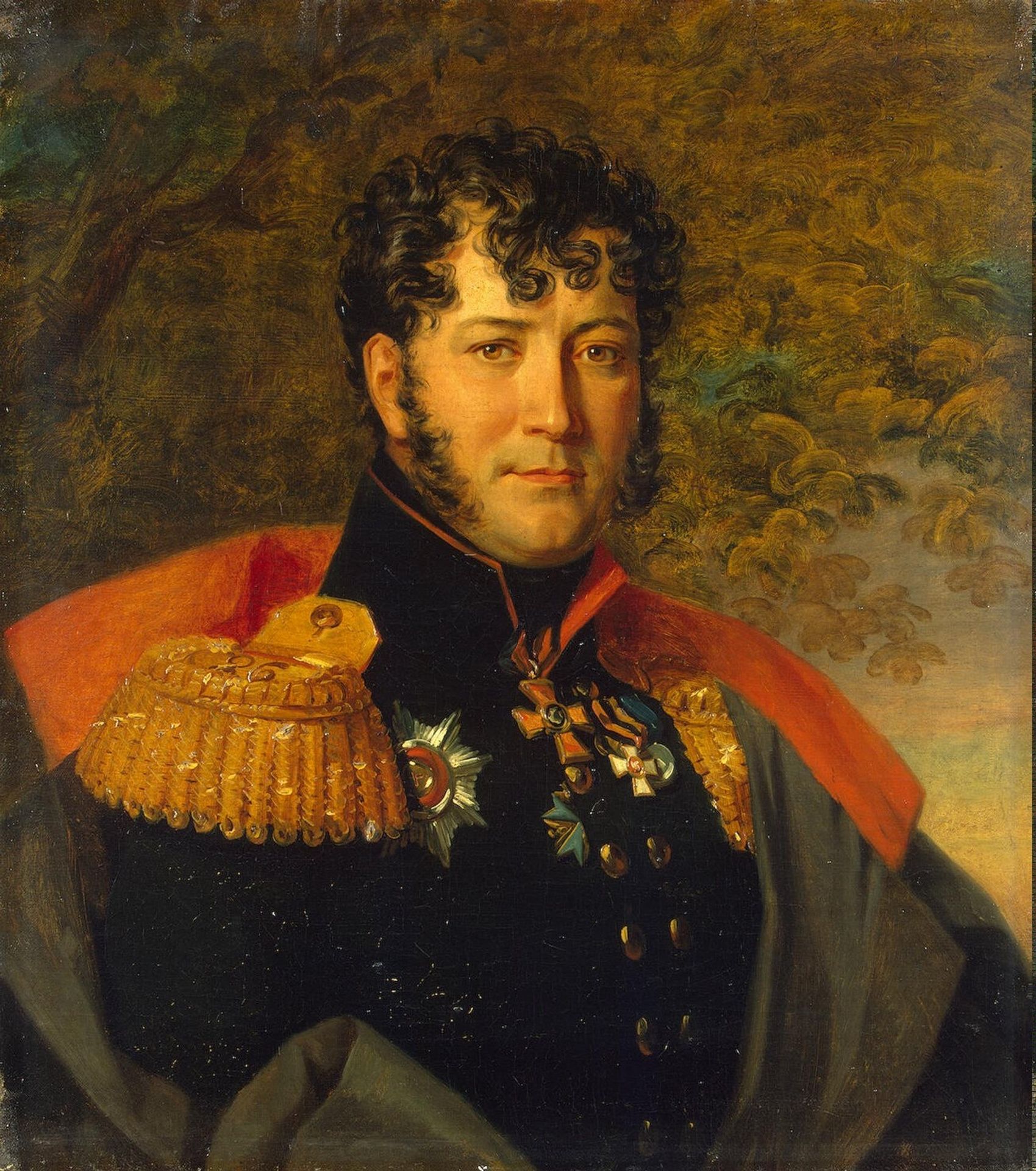 Fyodor Grigoryevich Gogel, Russian Lieutenant General by George Dawe