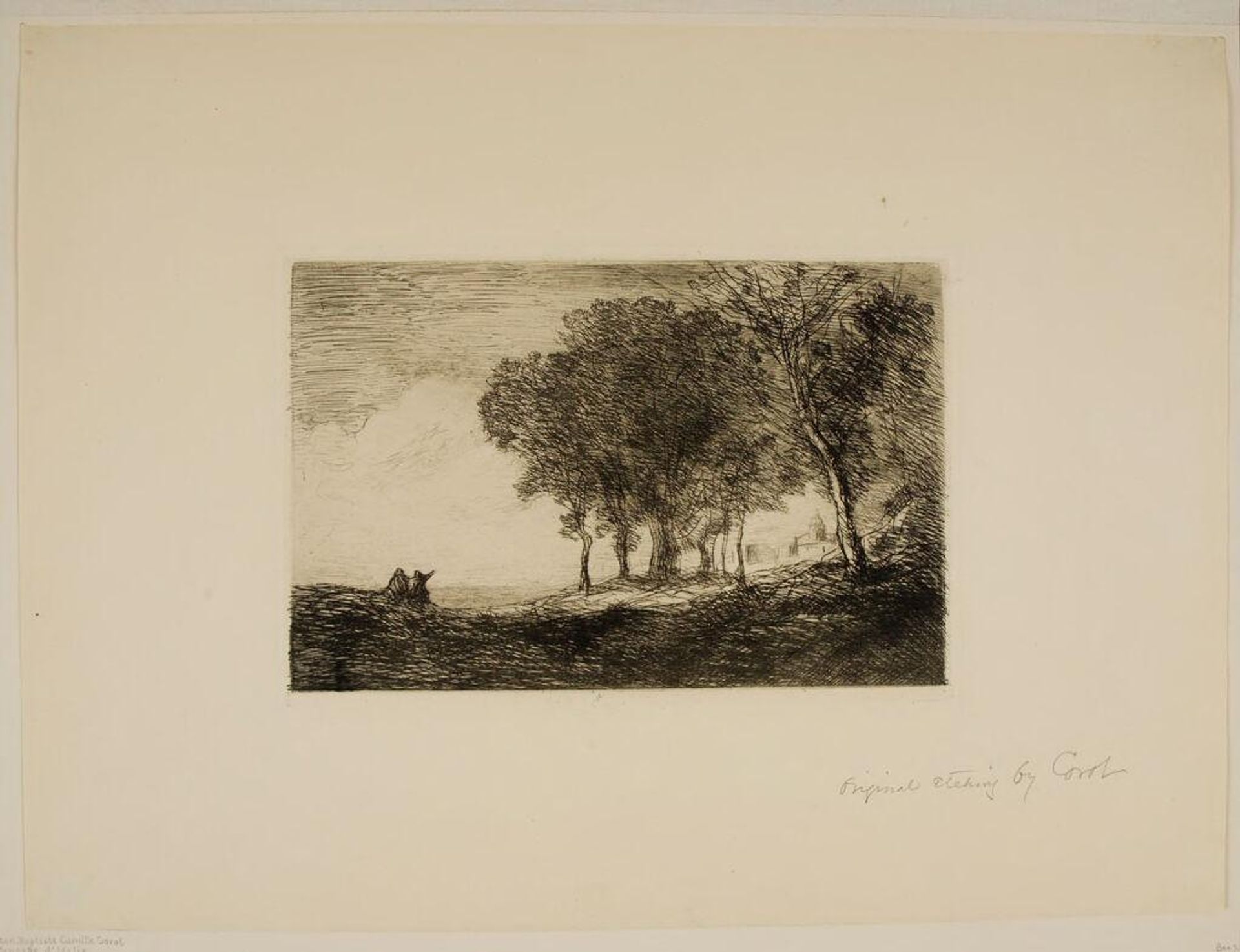 Italian Landscape by Camille Corot