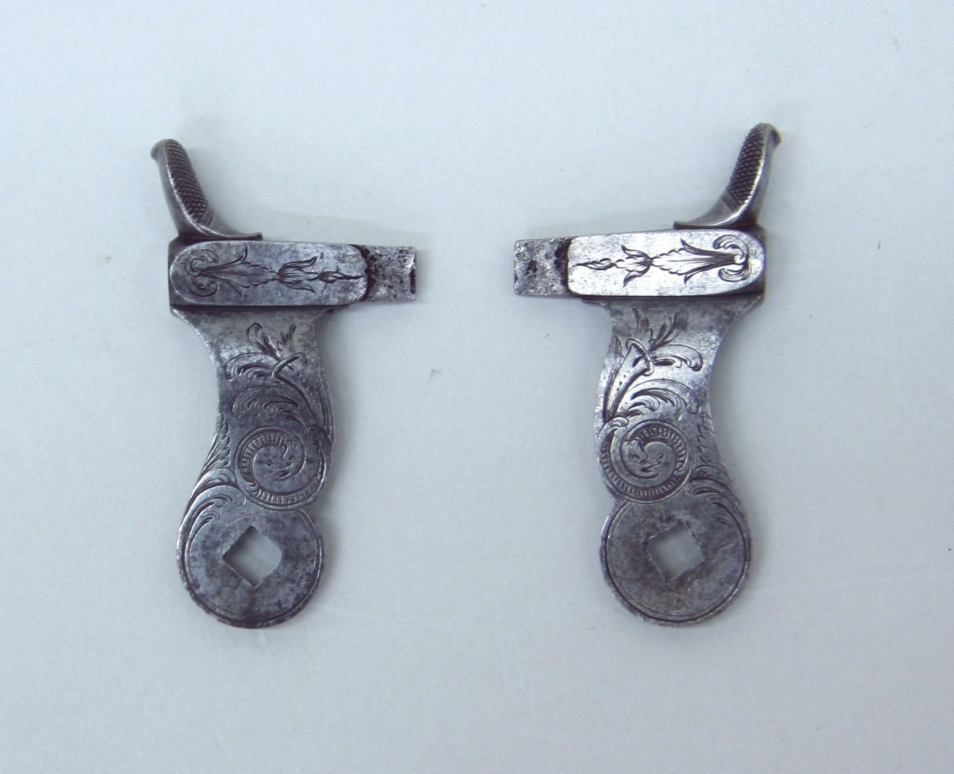 Pair of Tube-Lock Hammers by Joseph Manton