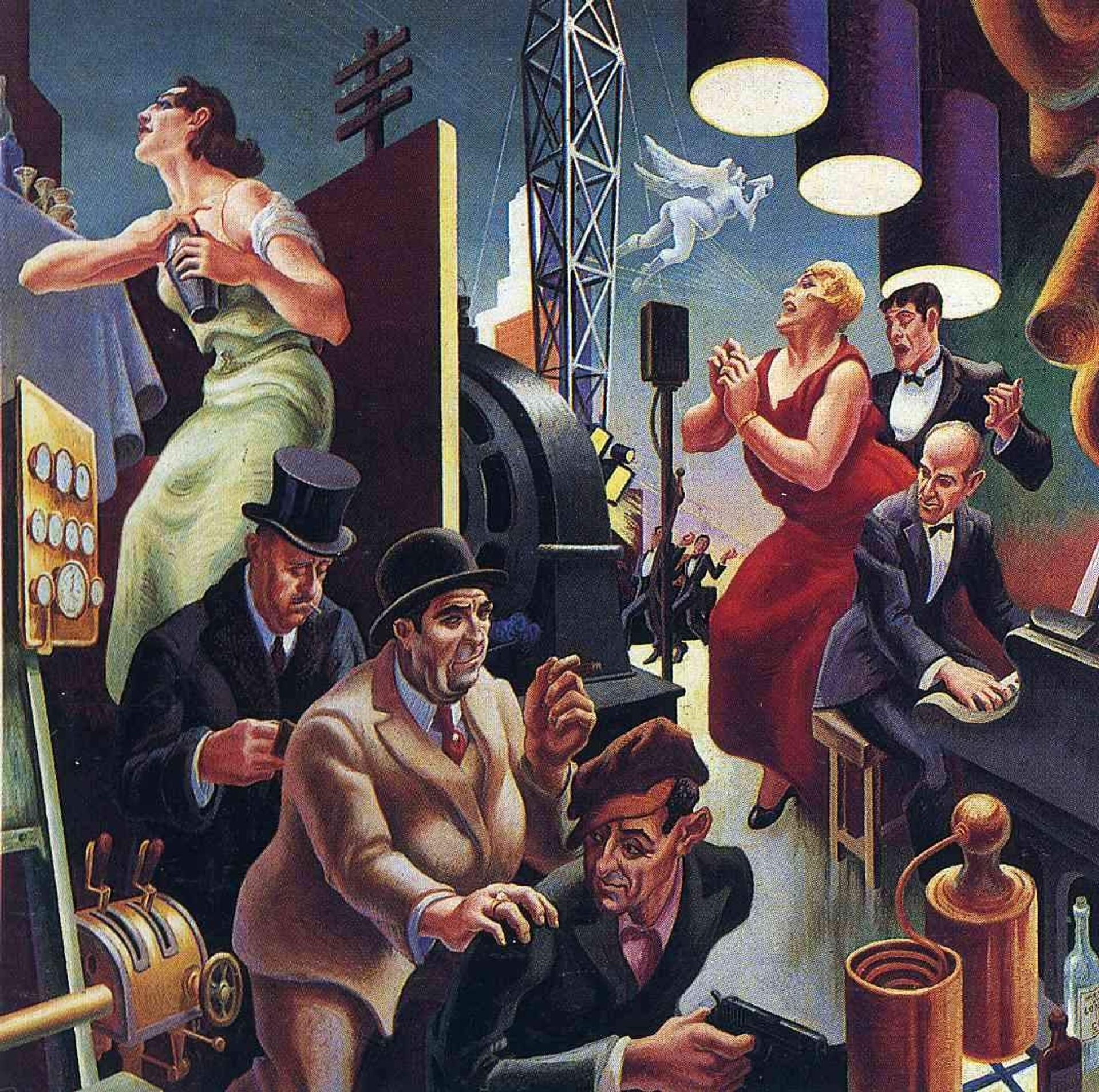 Arts of the City by Thomas Hart Benton