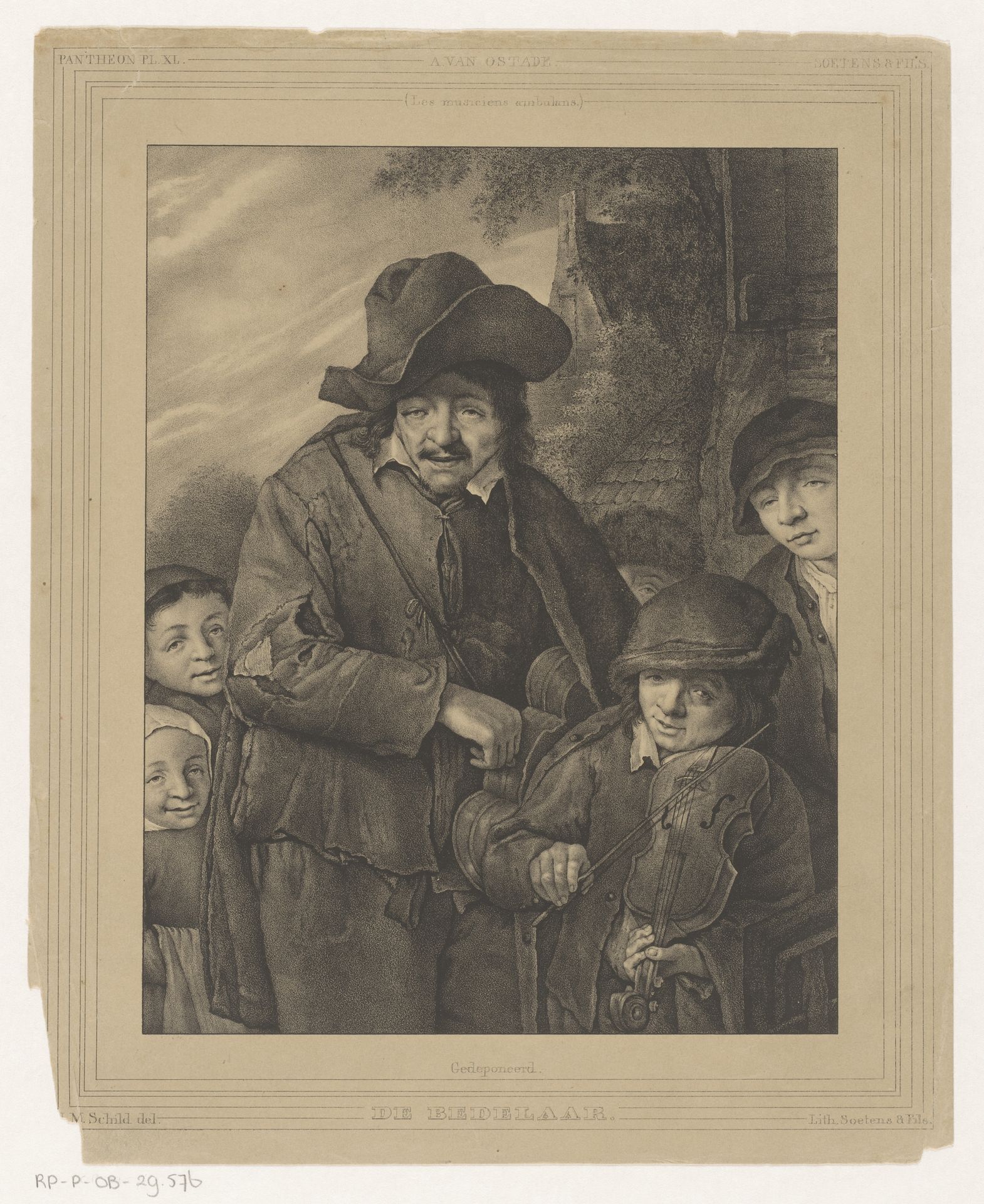 Arme muzikanten by N.M. Schild
