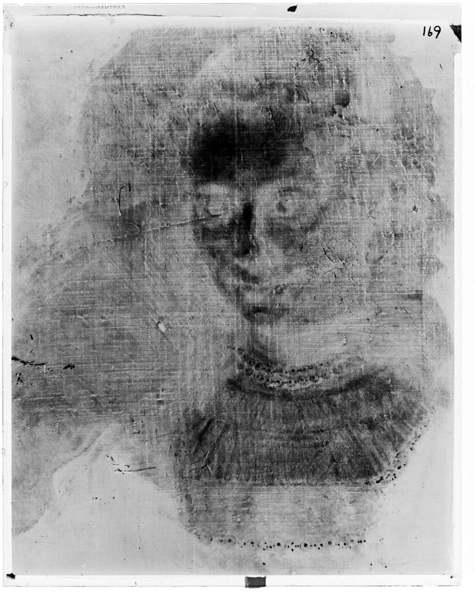 X-radiograph(s) of "Wife of Admiral" by Artist of original: Ferdinand Bol