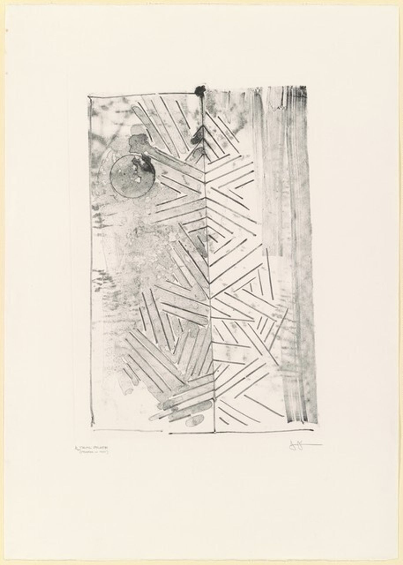 Crosshatch by Jasper Johns