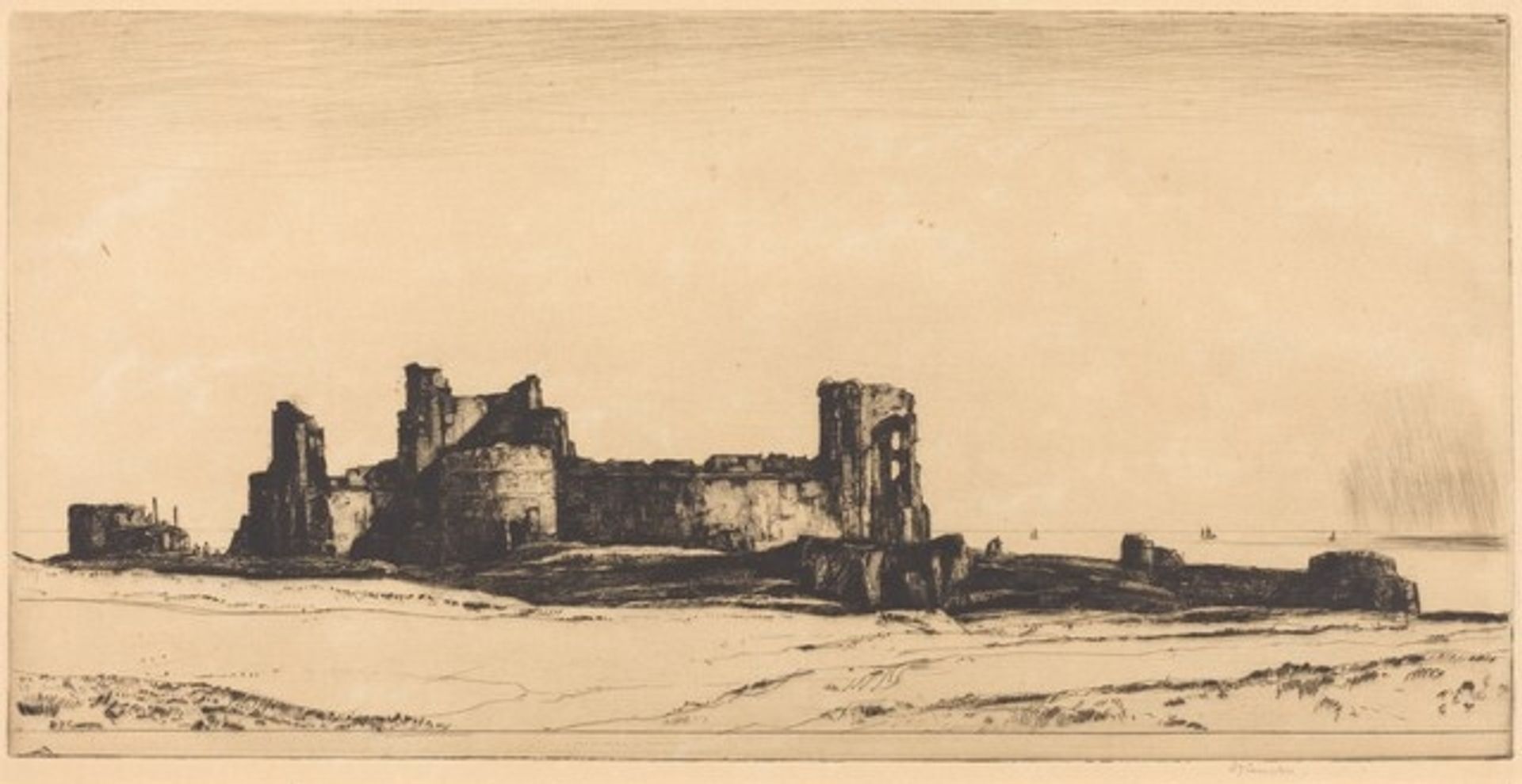 Tantallon by David Young Cameron