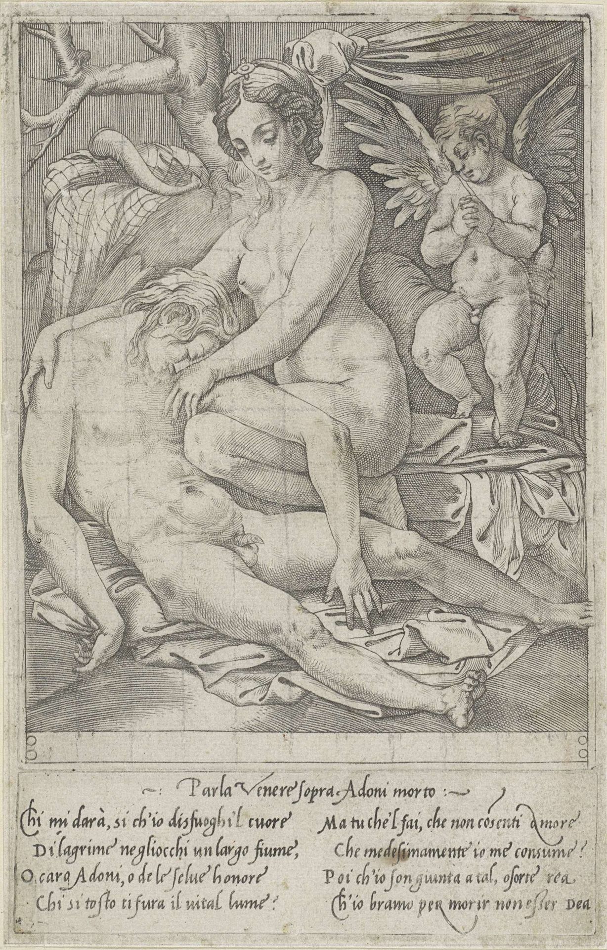 Loves of the Gods by Giovanni Jacopo Caraglio