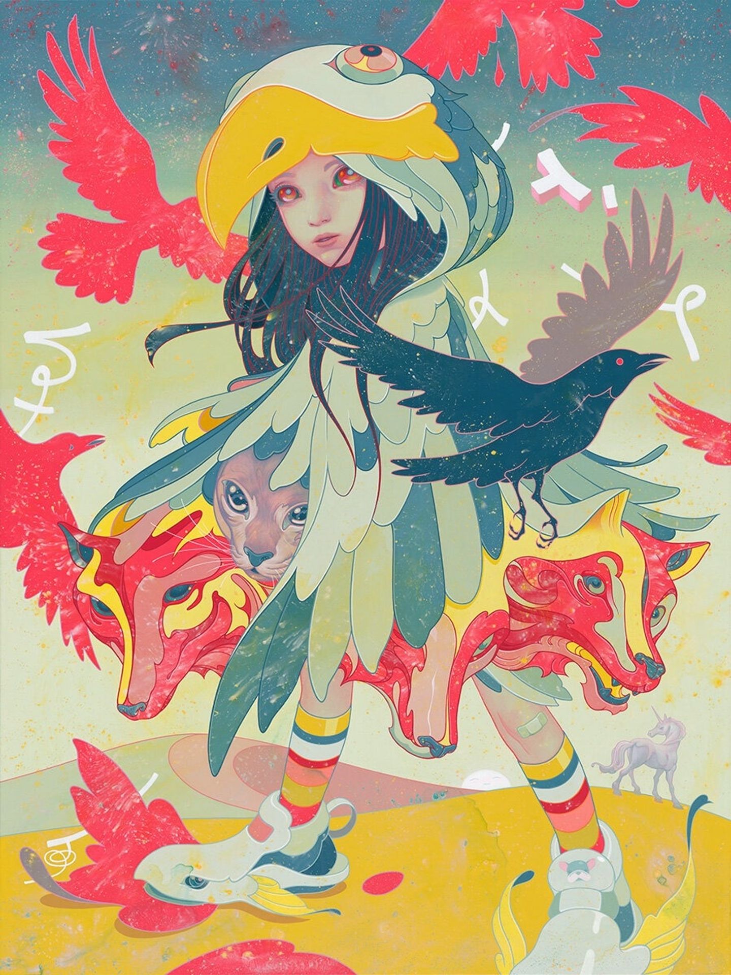 Raven by James Jean
