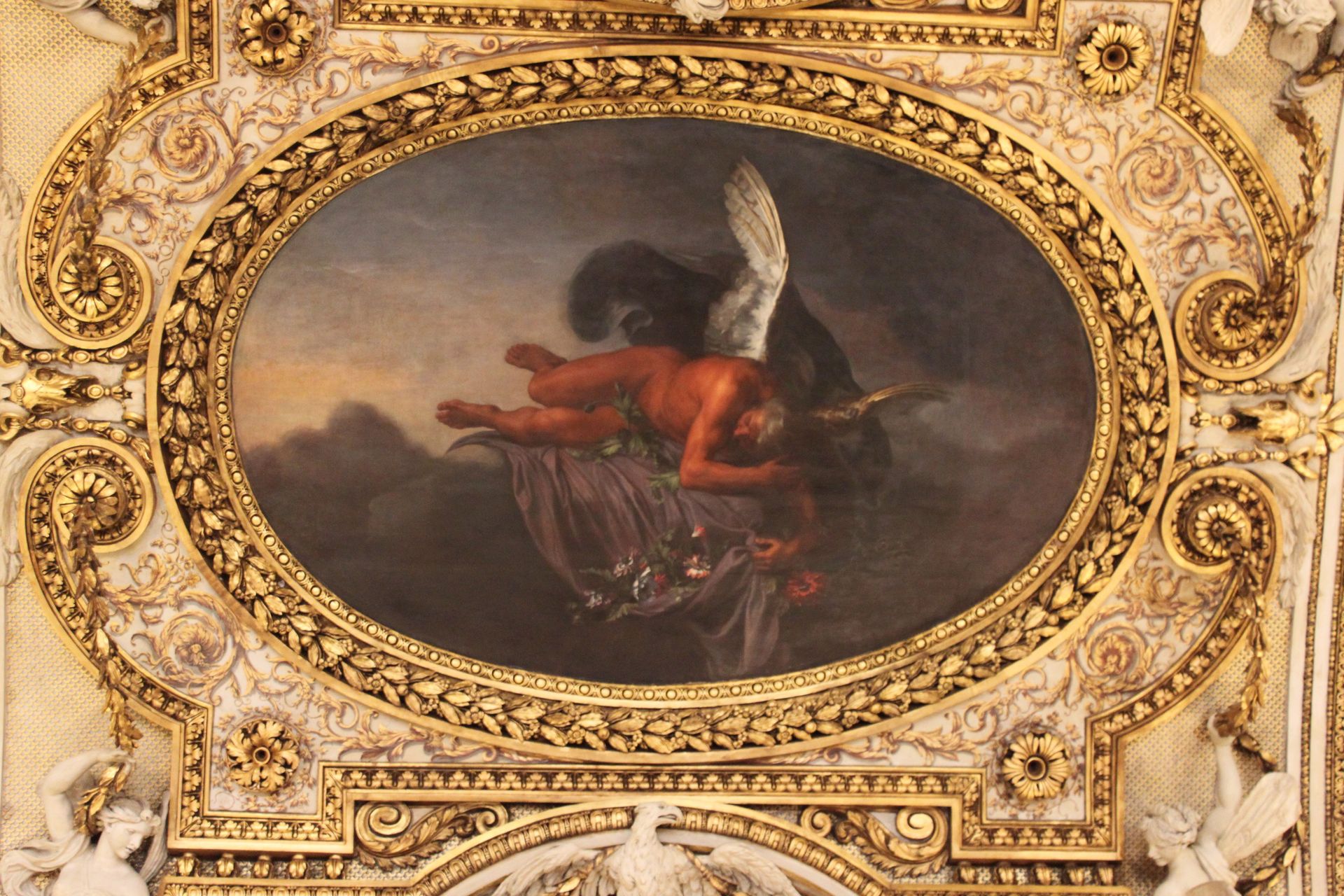 Le Soir Ou Morphée by Charles Le Brun