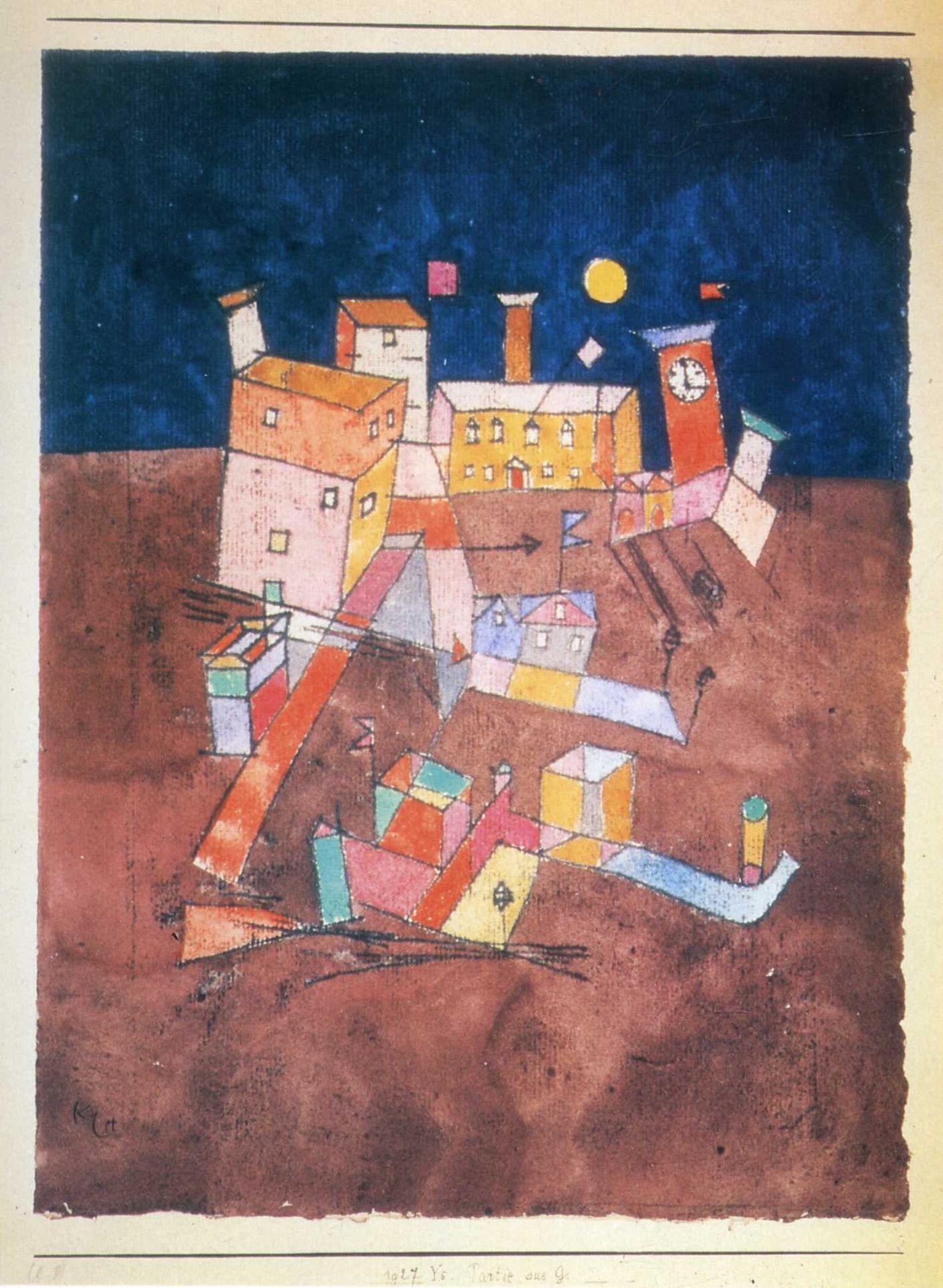 Part of G by Paul Klee