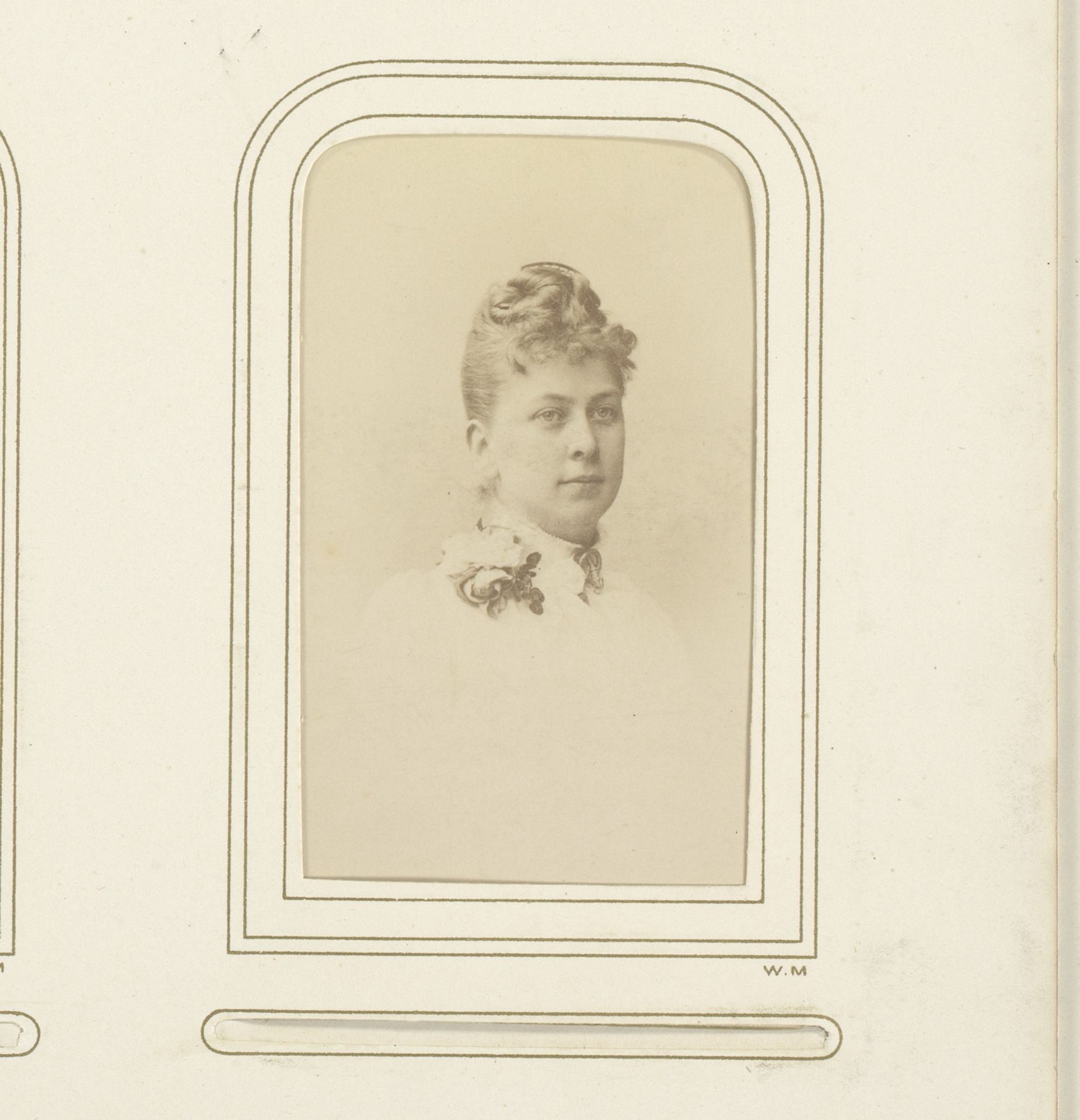 Portret van Anna Maria Klemming by Gustaf Alfred Johanson Dahllöf