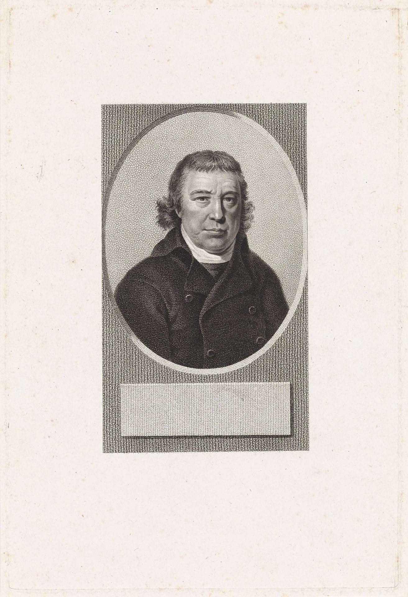 Portret van de rechtsgeleerde Adolph Ypeij by Ludwig Gottlieb Portman