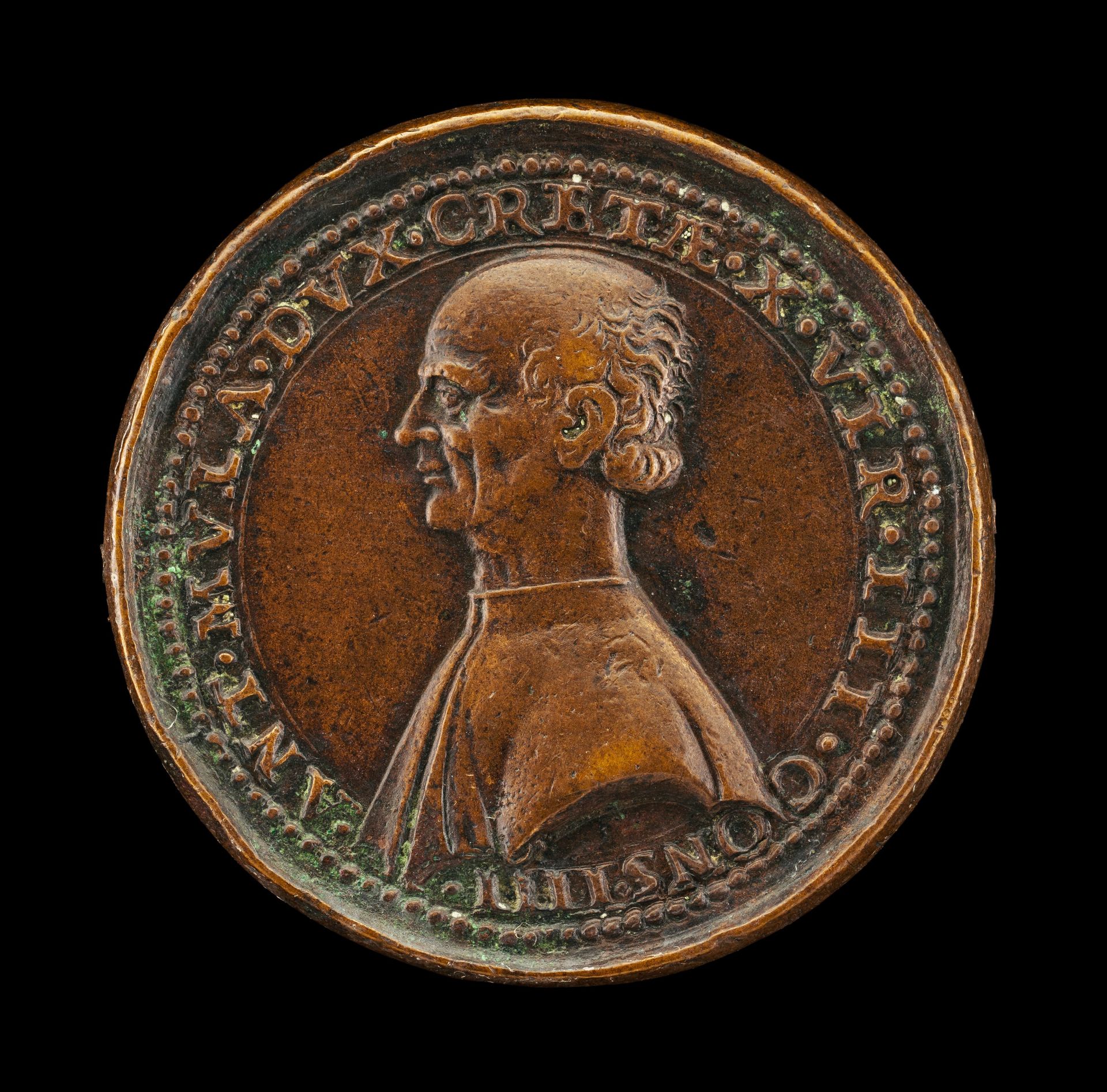 Antonio Da Mula, c. 1460-after 1539, Duke of Candia 1536 [obverse] by Andrea Spinelli