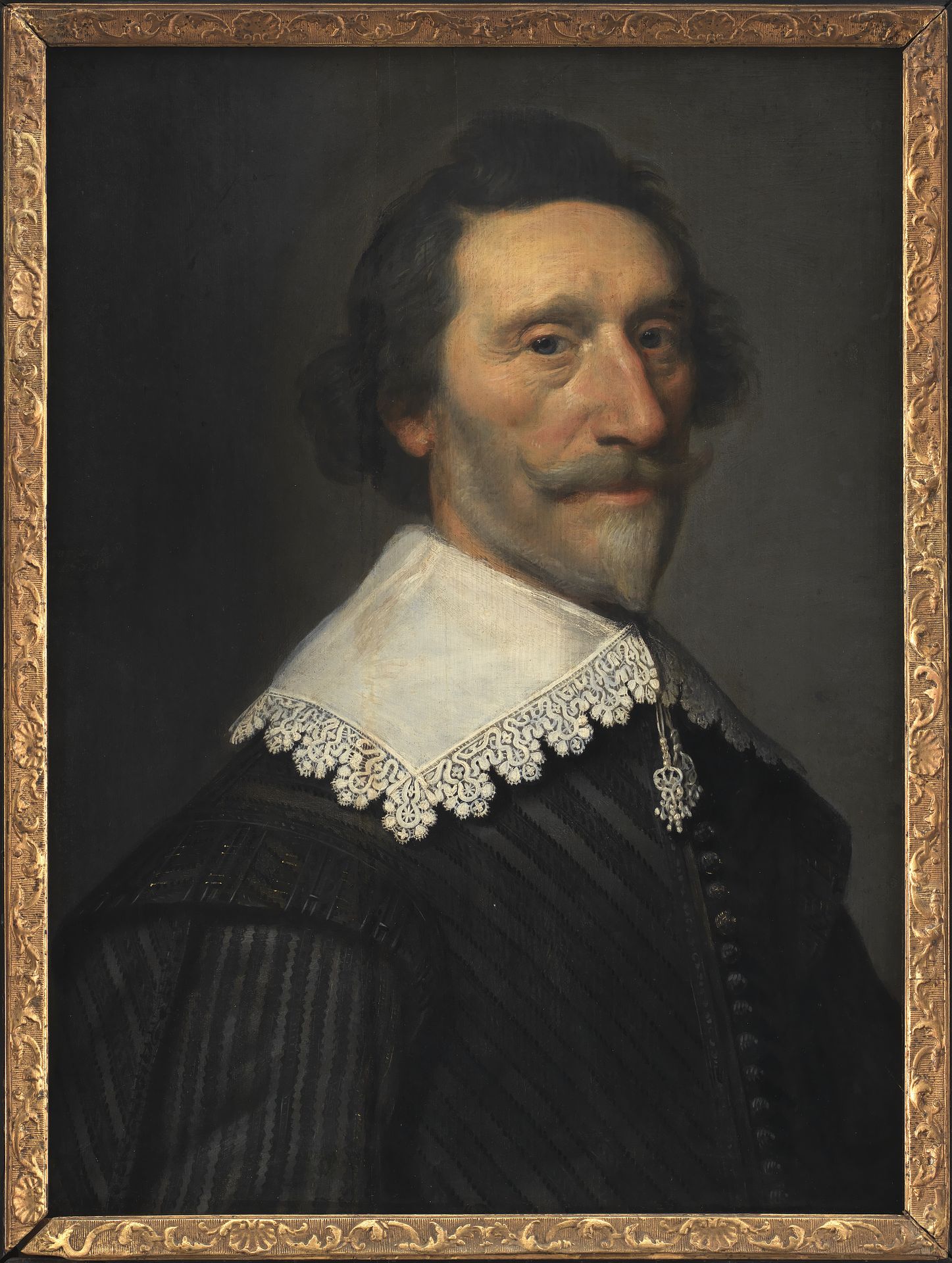 The Dutch Poet and Historian Pieter Cornelisz Hooft (1581-1647) by Michiel Jansz. van Mierevelt