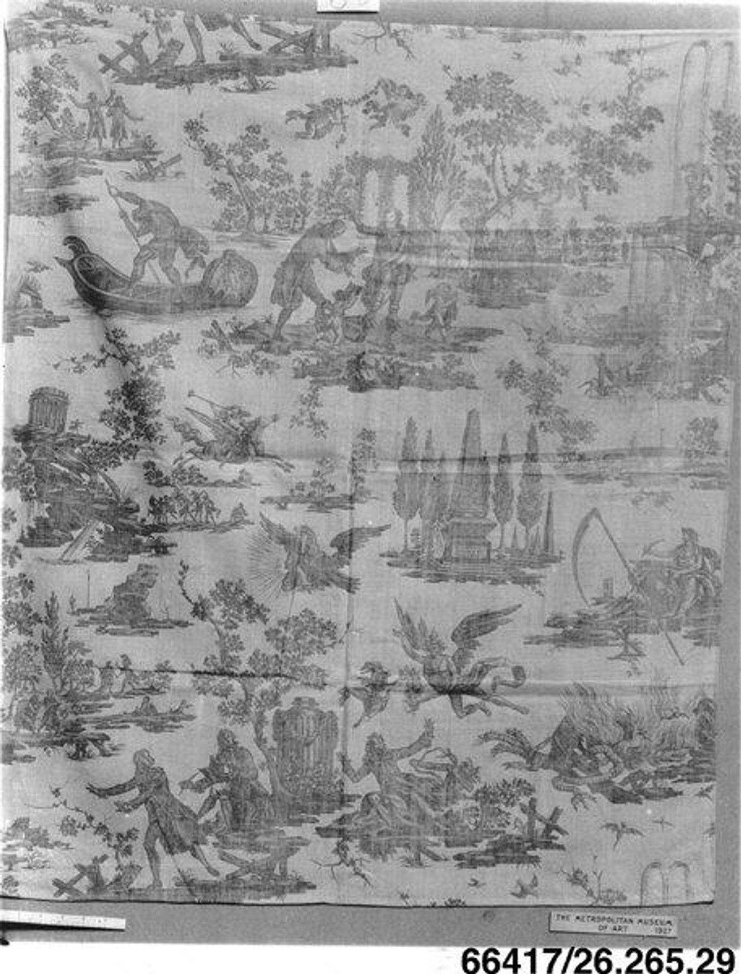 "Apotheosis of Voltaire" by Dubern