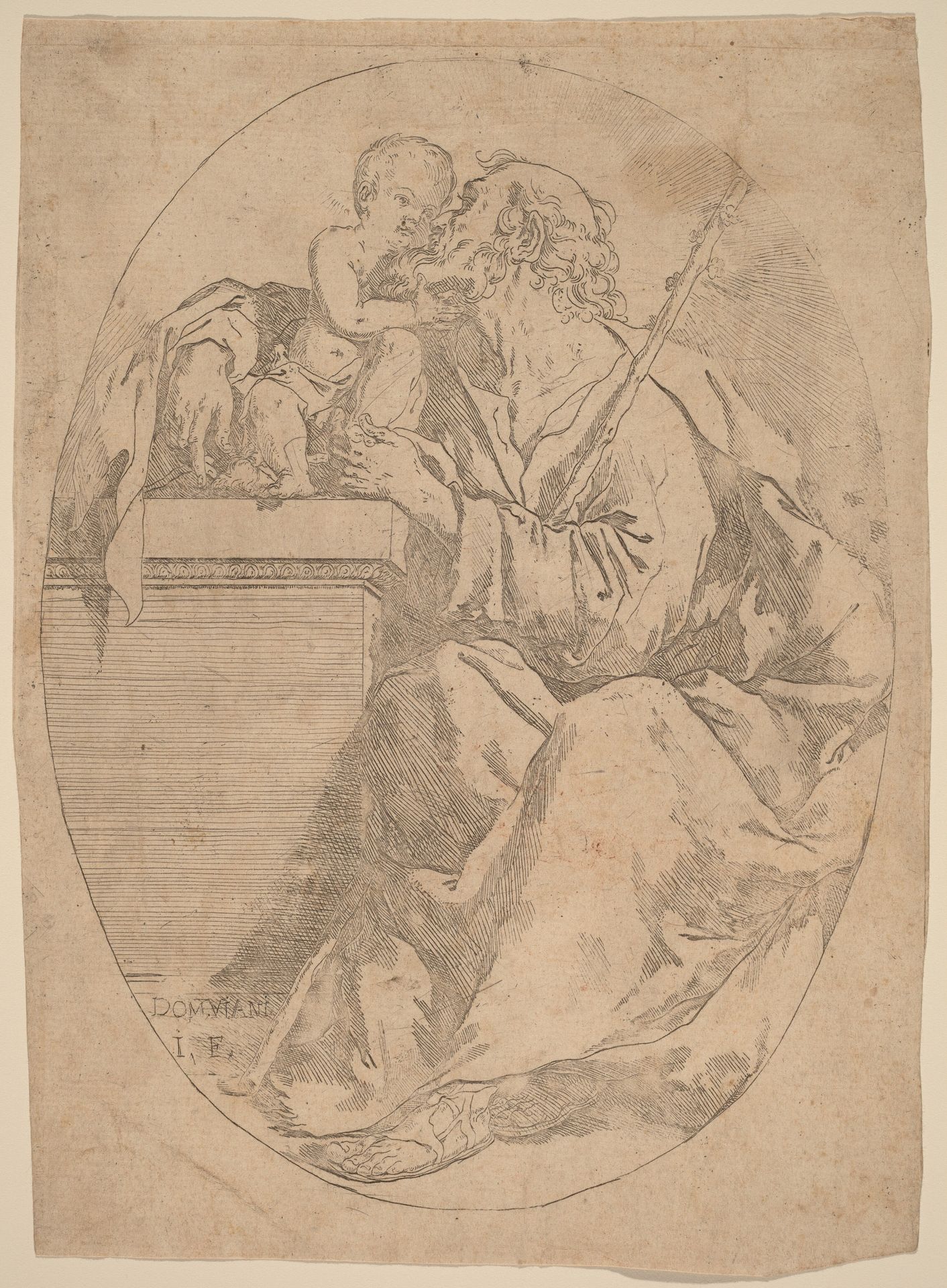 Saint Joseph and the Christ Child by Domenico Maria Viani
