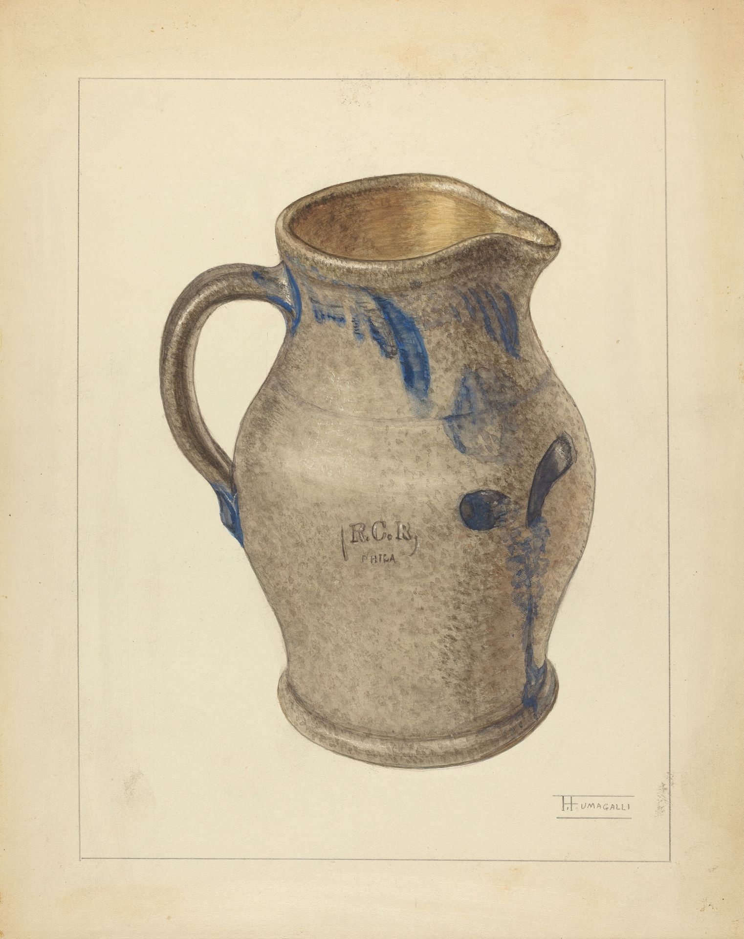 Pitcher by Frank Fumagalli
