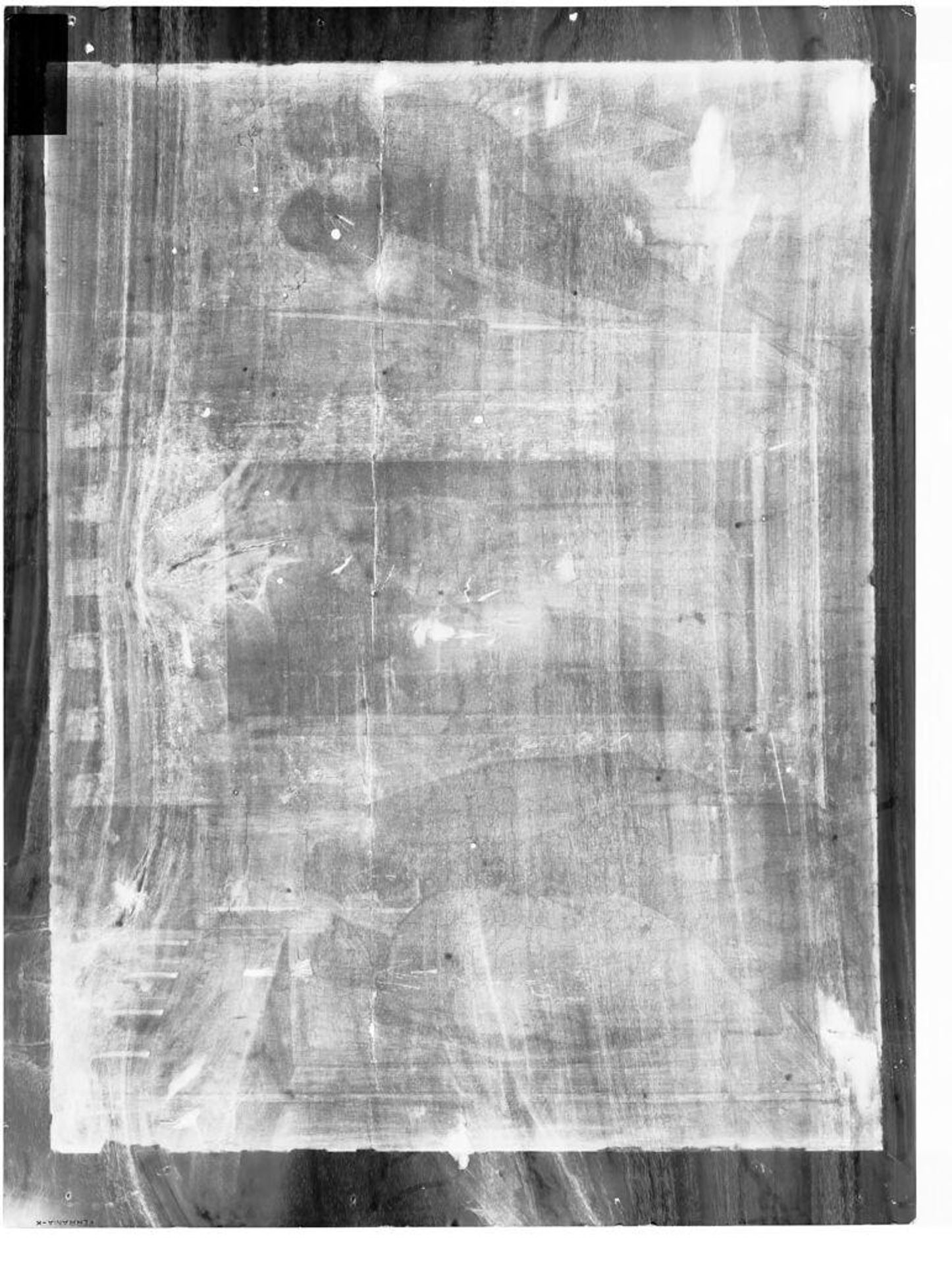 X-radiograph(s) of "St. Catherine" by Artist of original: Bernardo Daddi