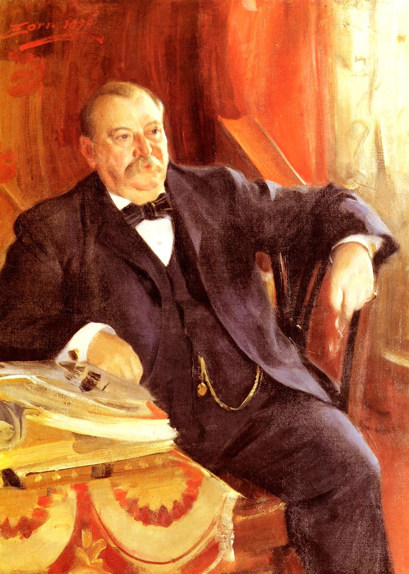 President Grover Cleveland by Anders Zorn