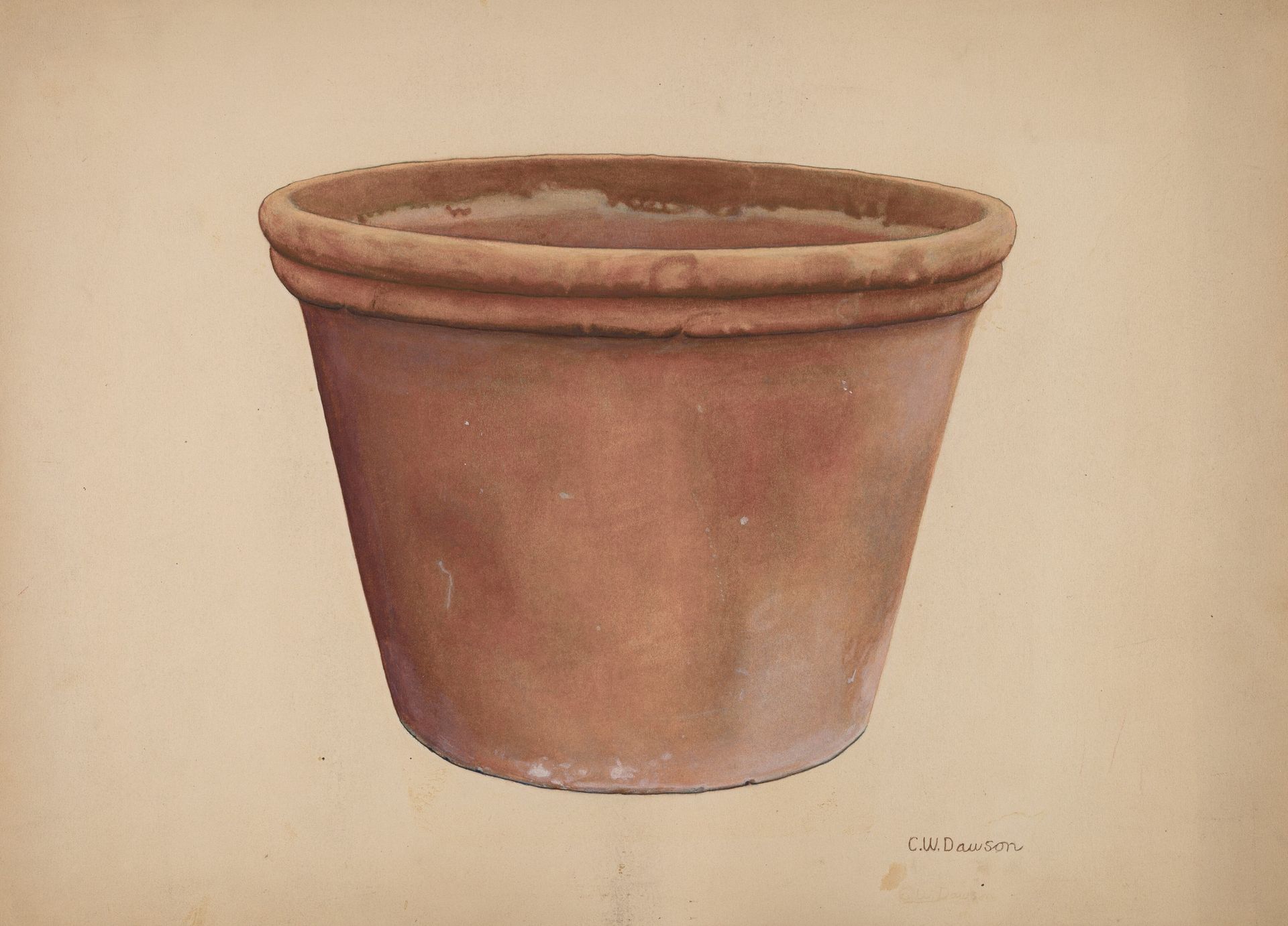 Flower Urn by Clarence W. Dawson