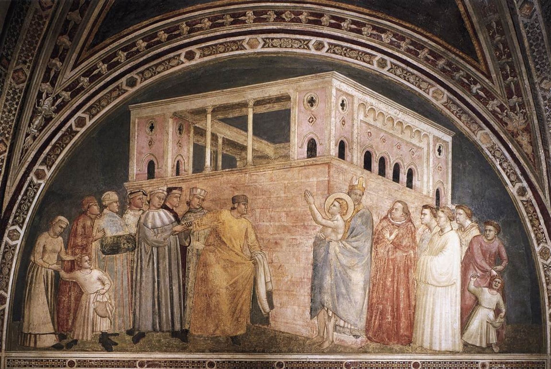 St. Francis Renouncing his Worldly Goods by Giotto