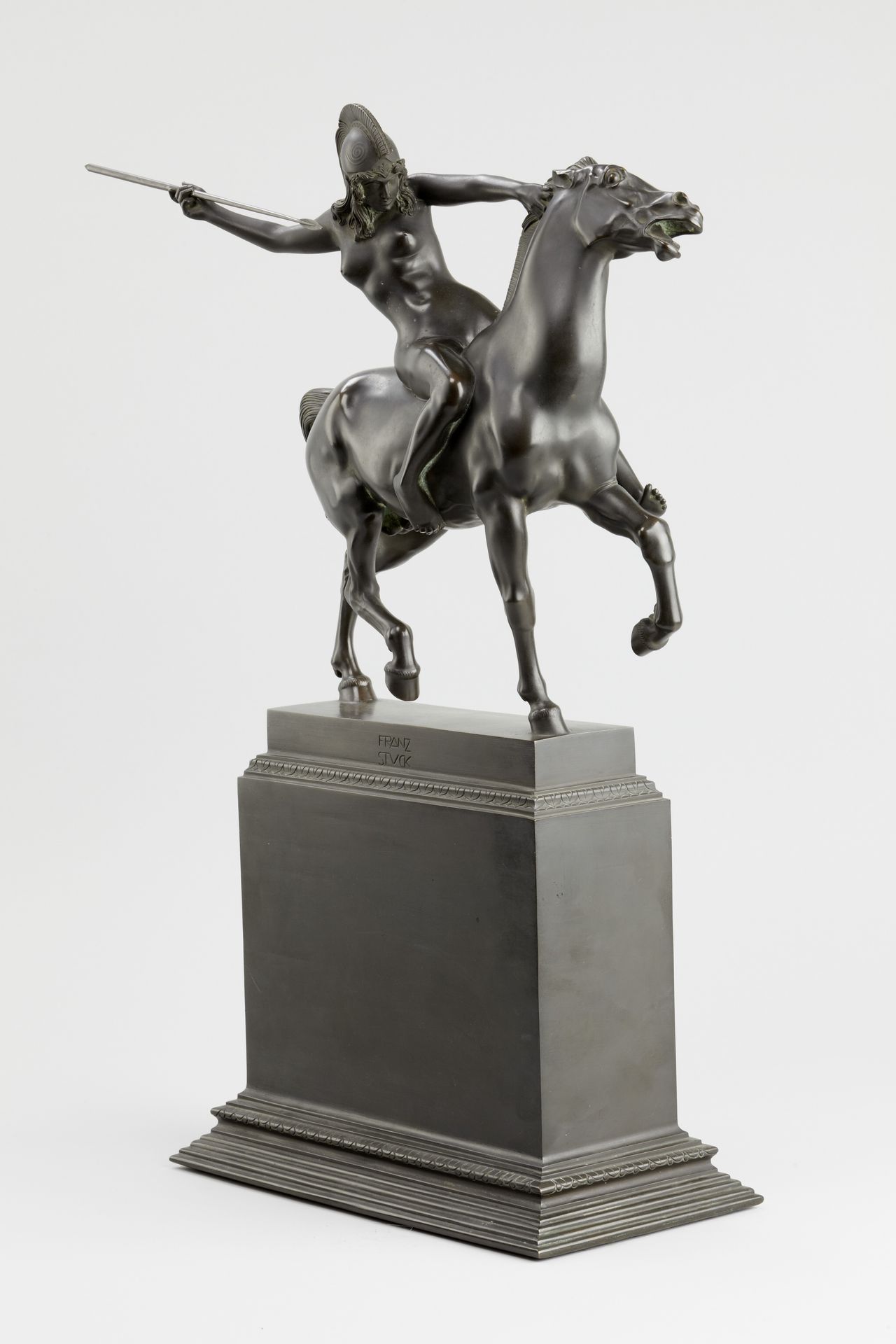 Amazon on Horseback by Franz von Stuck
