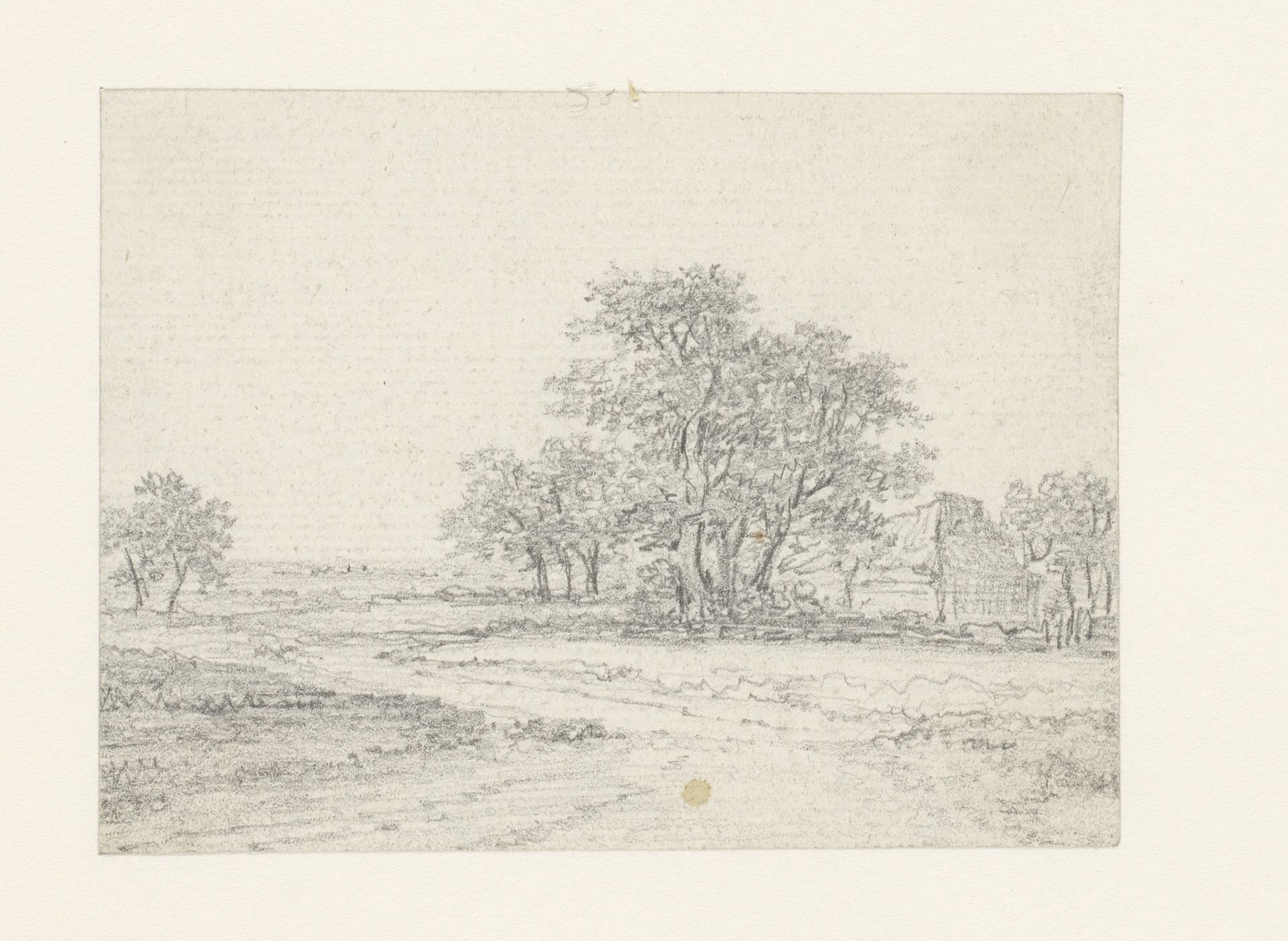 Boerderij in geboomte by Georges Michel
