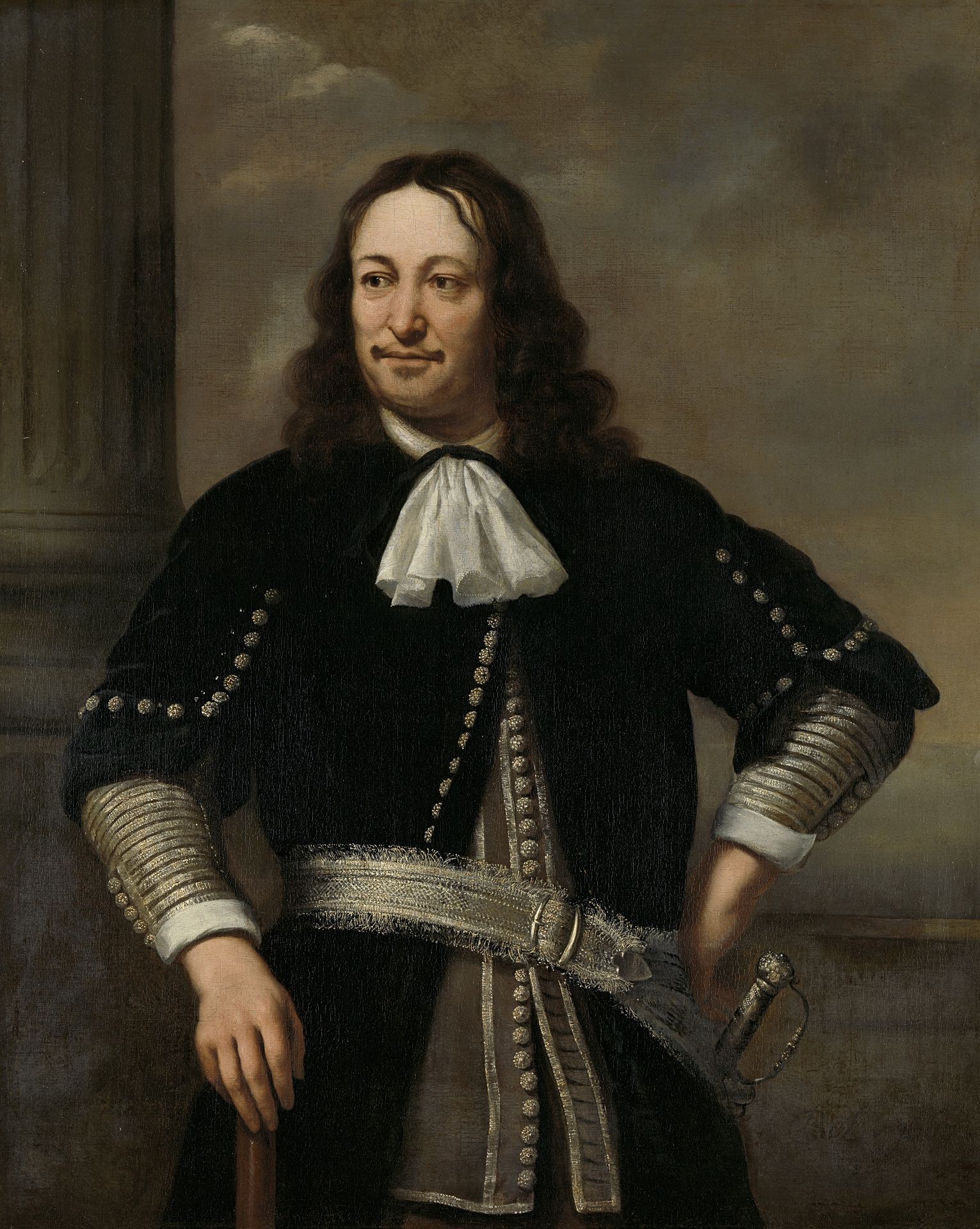 Portret Van Een Zee-overste, Waarschijnlijk Vice-admiraal Aert Van Nes by Ferdinand Bol