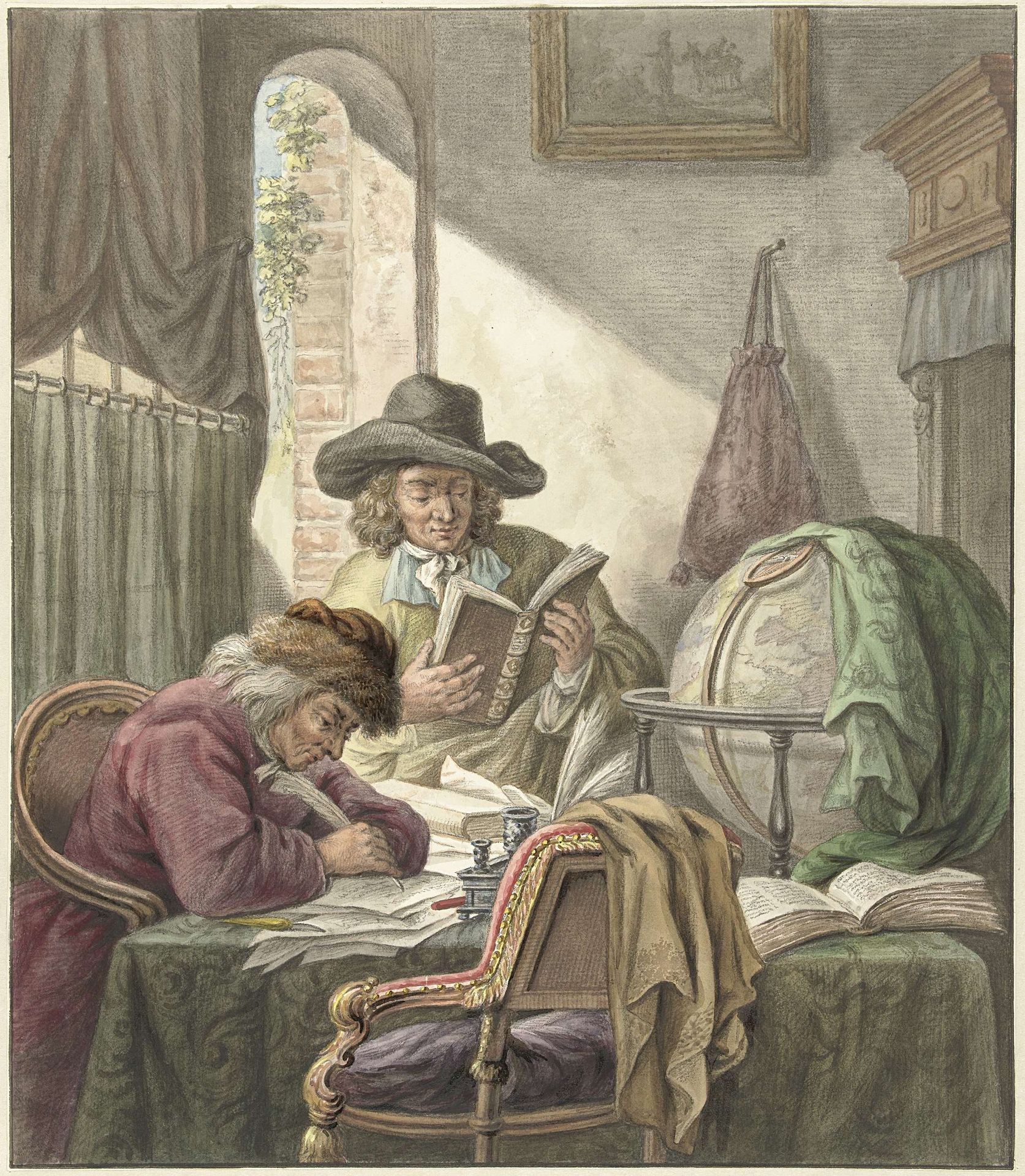 De Geleerden by Abraham Delfos