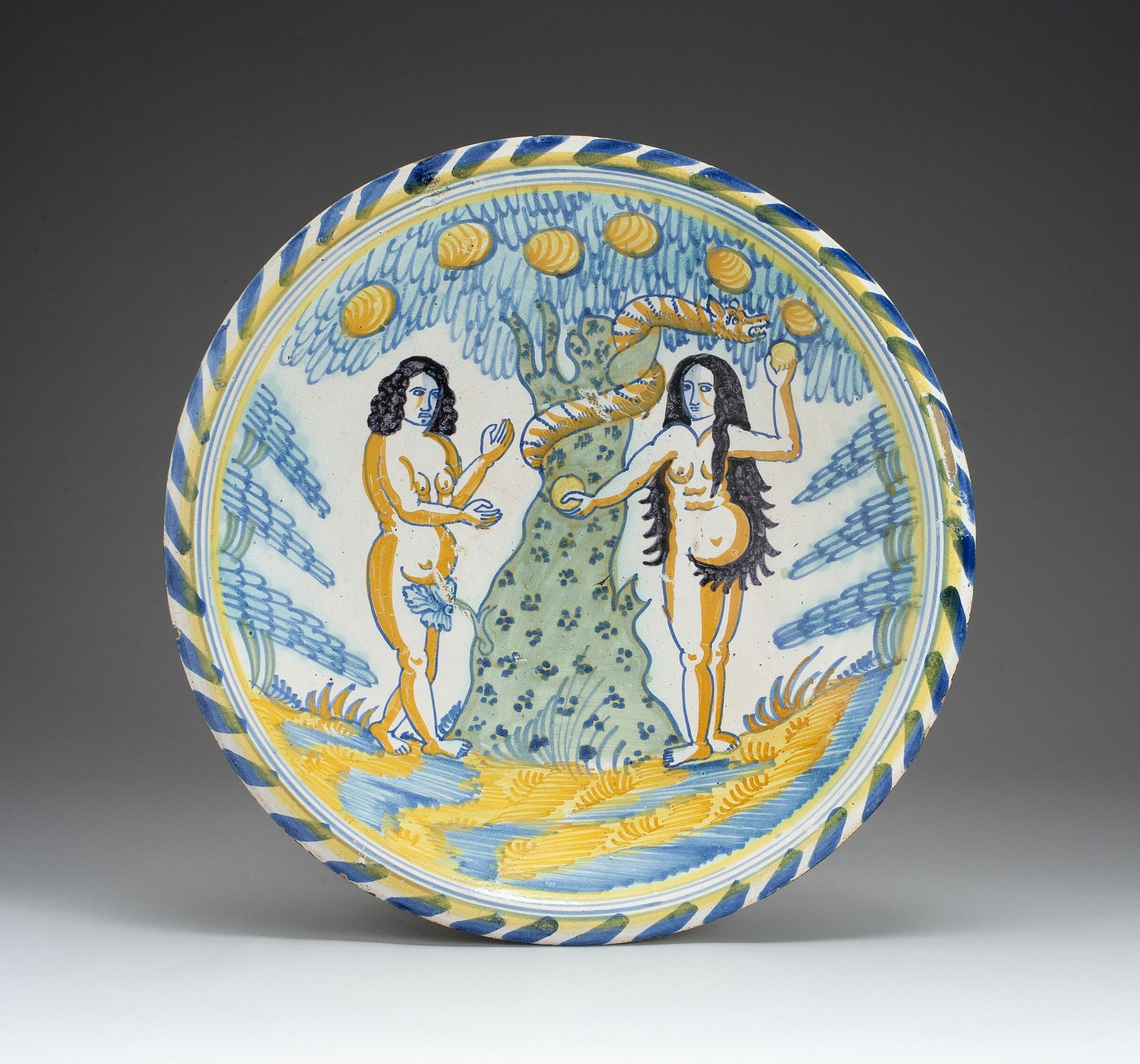Charger by Lambeth Potteries
