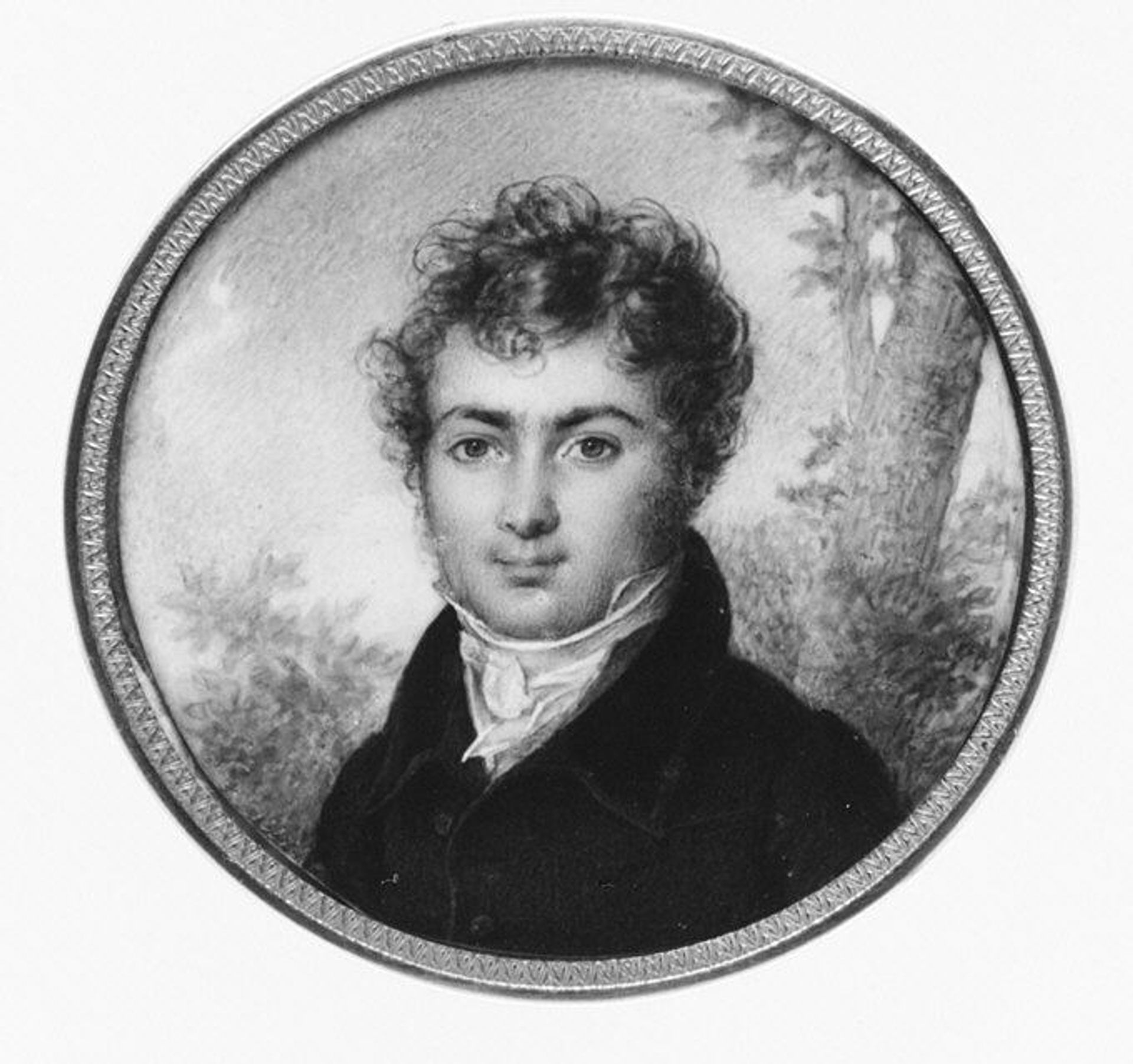 Portrait of a Man by J. Lecourt