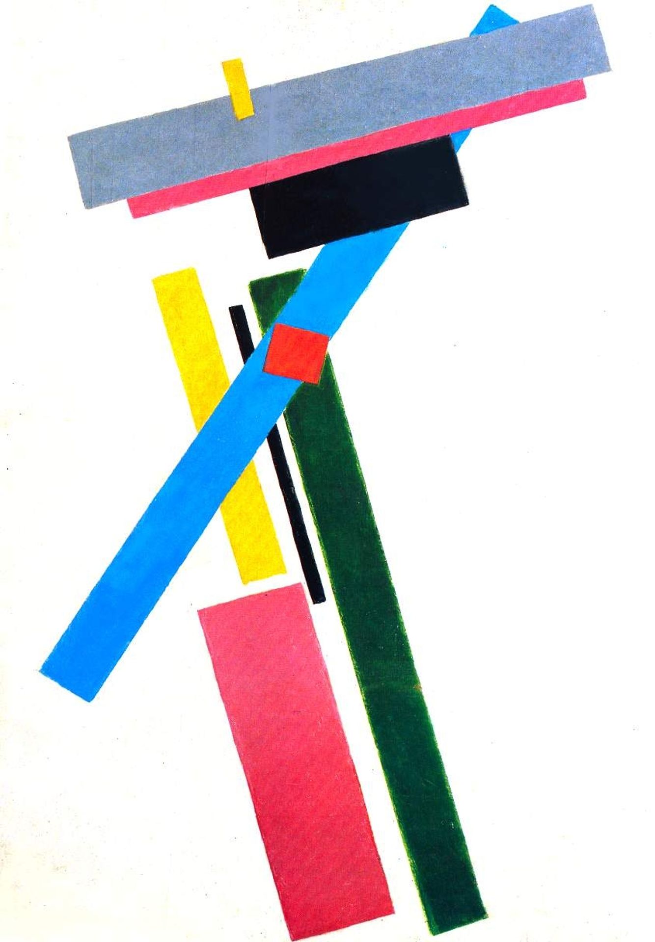 Suprematistic Construction by Kazimir Malevich
