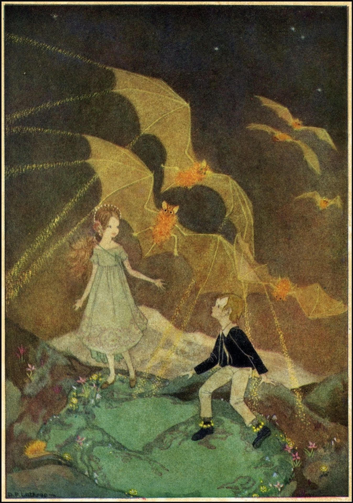Illustration for Mopsa the Fairy by Dorothy Lathrop