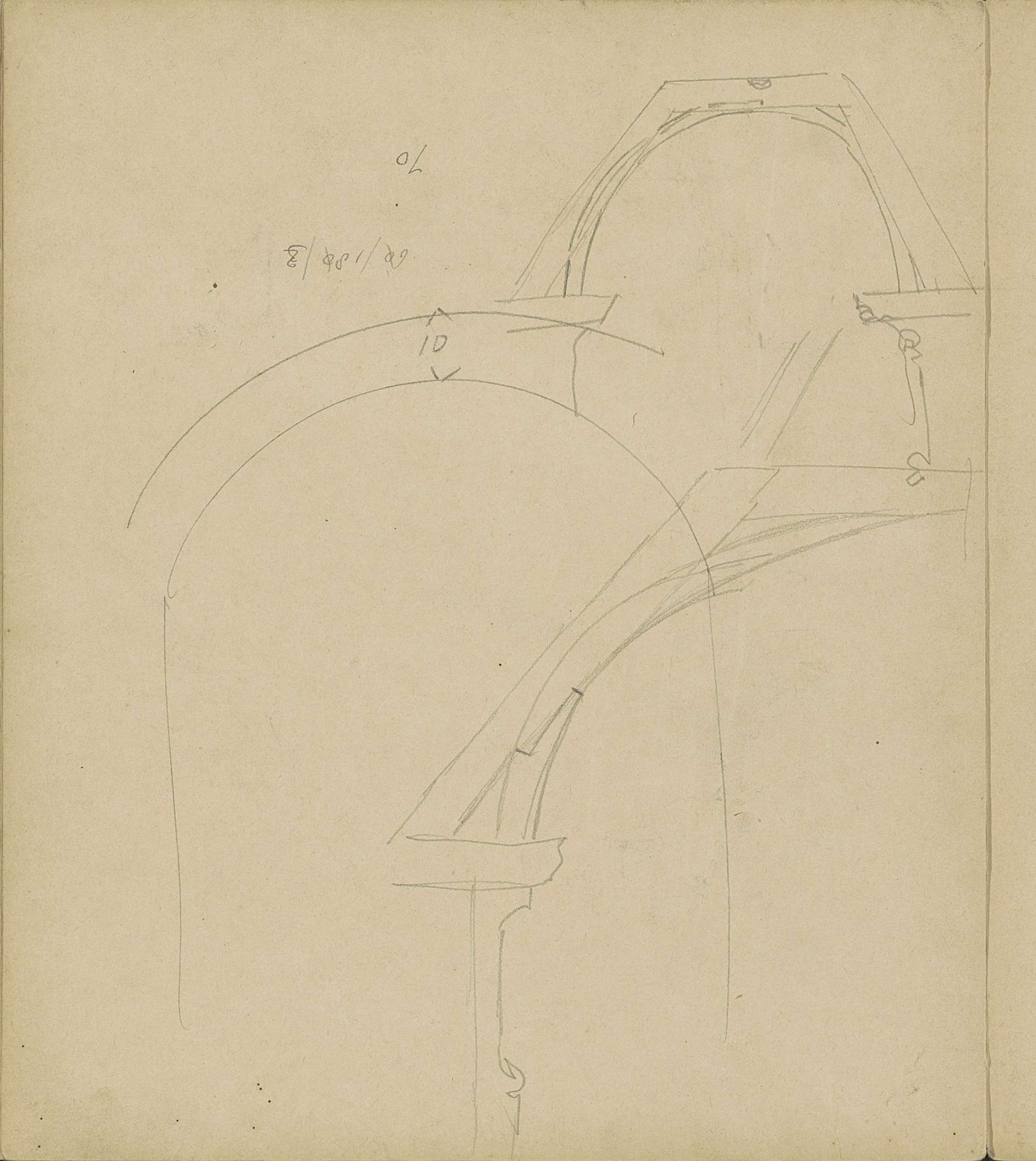 Boogconstructie by Carel Adolph Lion Cachet