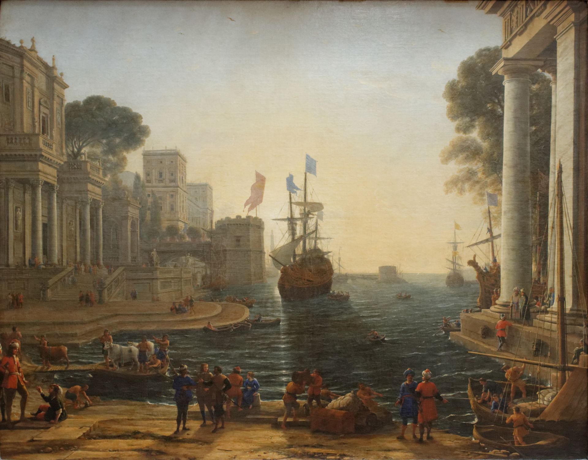 Ulysses Returning Chryseis to her Father by Claude Lorrain