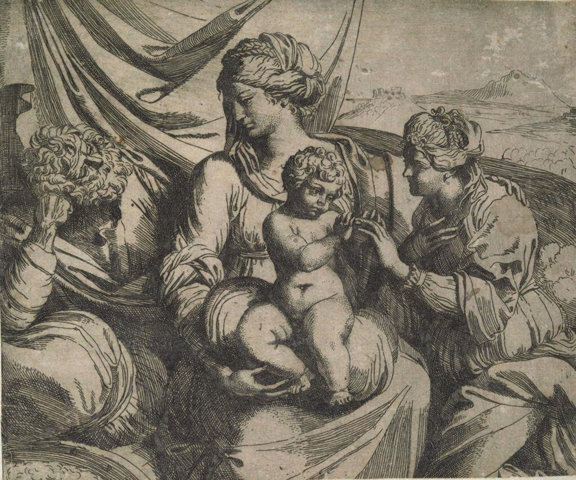 The Marriage of Saint Catherine by Sisto Badalocchio