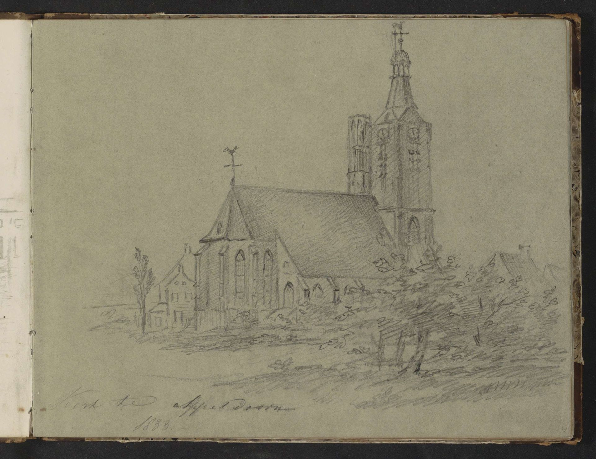 Kerk in Apeldoorn by Johannes Tavenraat