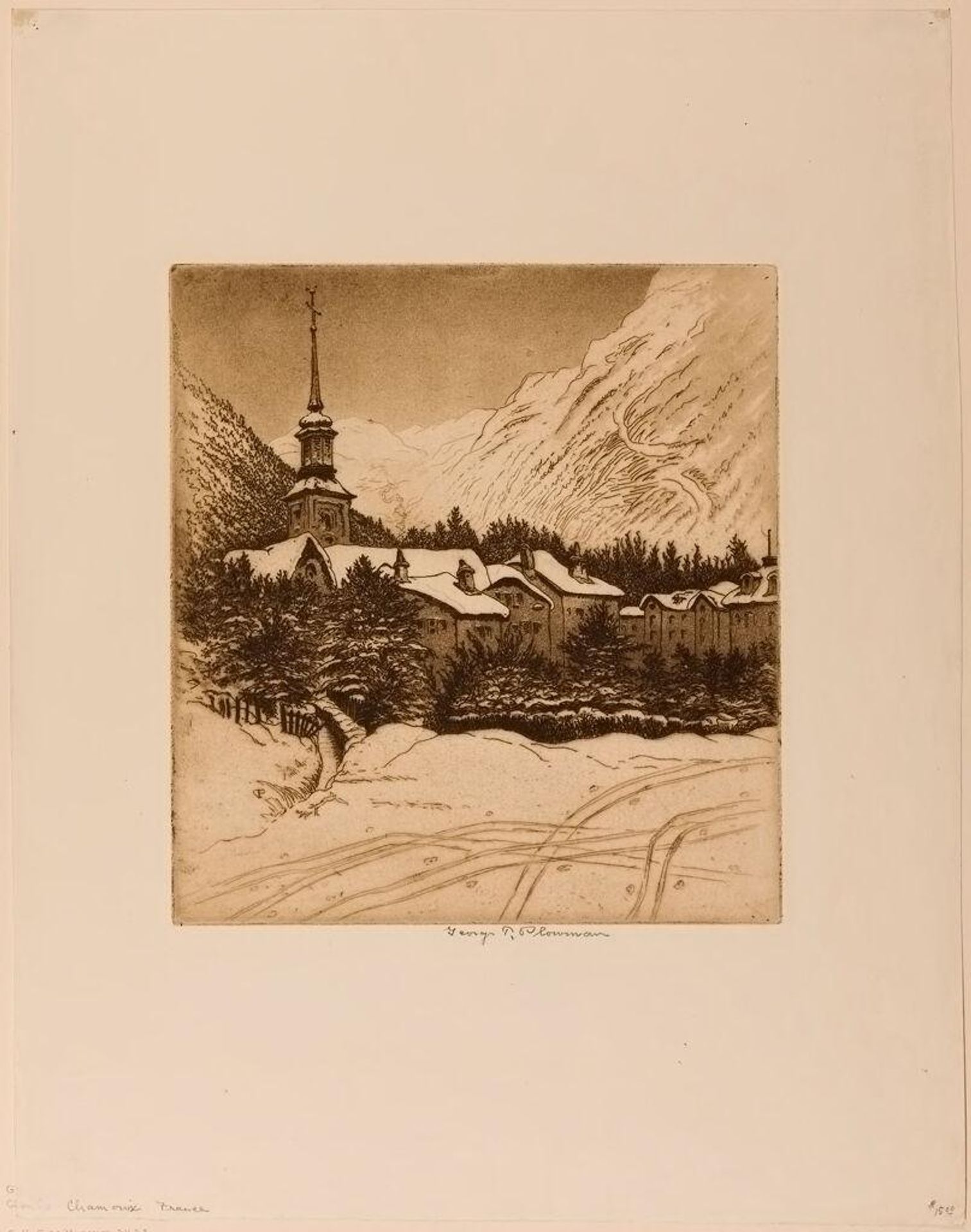 Chamonix by George Taylor Plowman