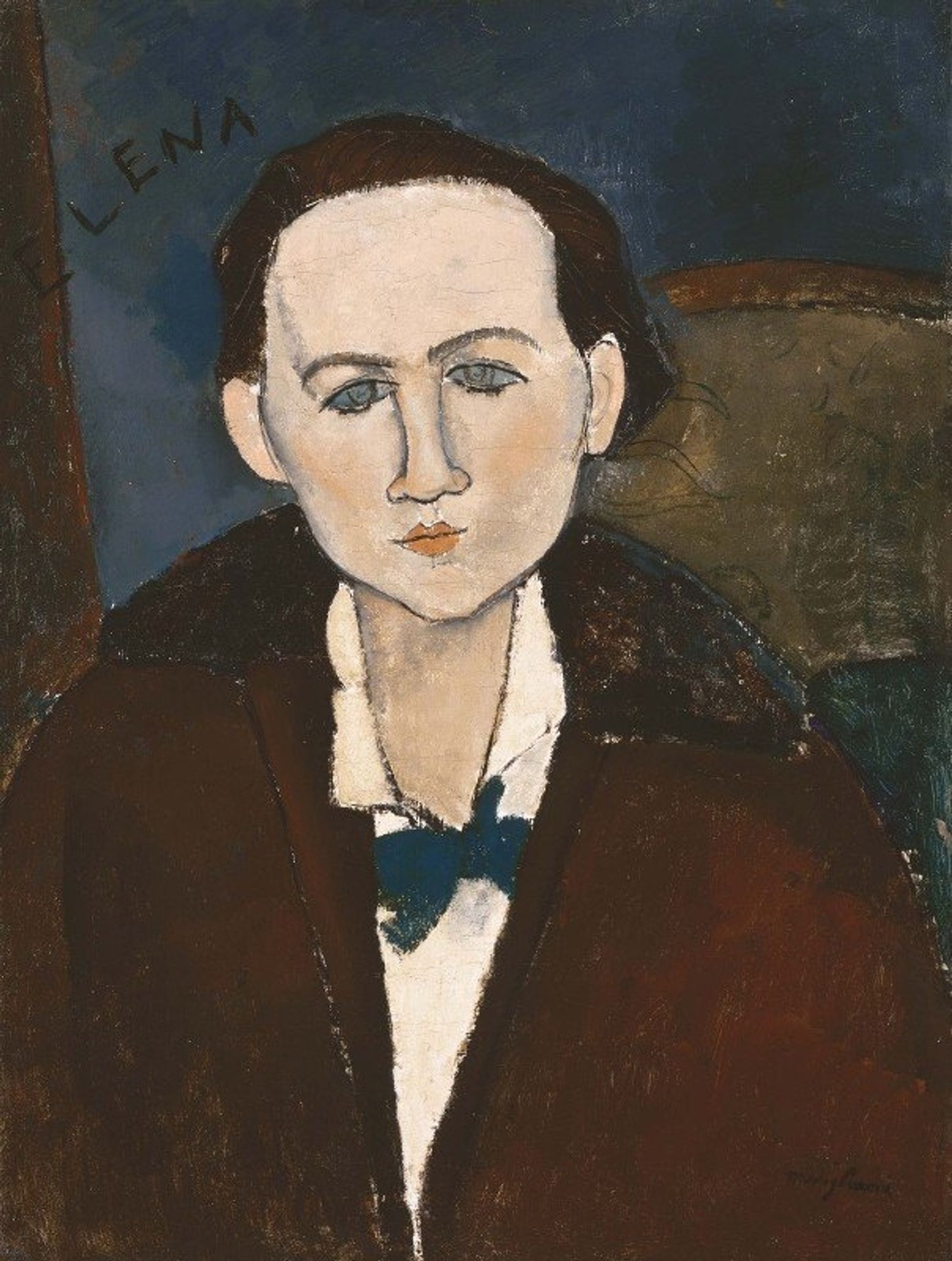 Elena Povolozky by Amedeo Modigliani