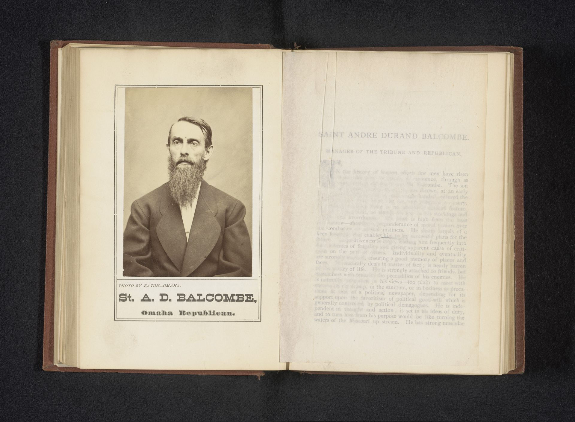 Portret van Andre Durand Balcombe by Edric L. Eaton