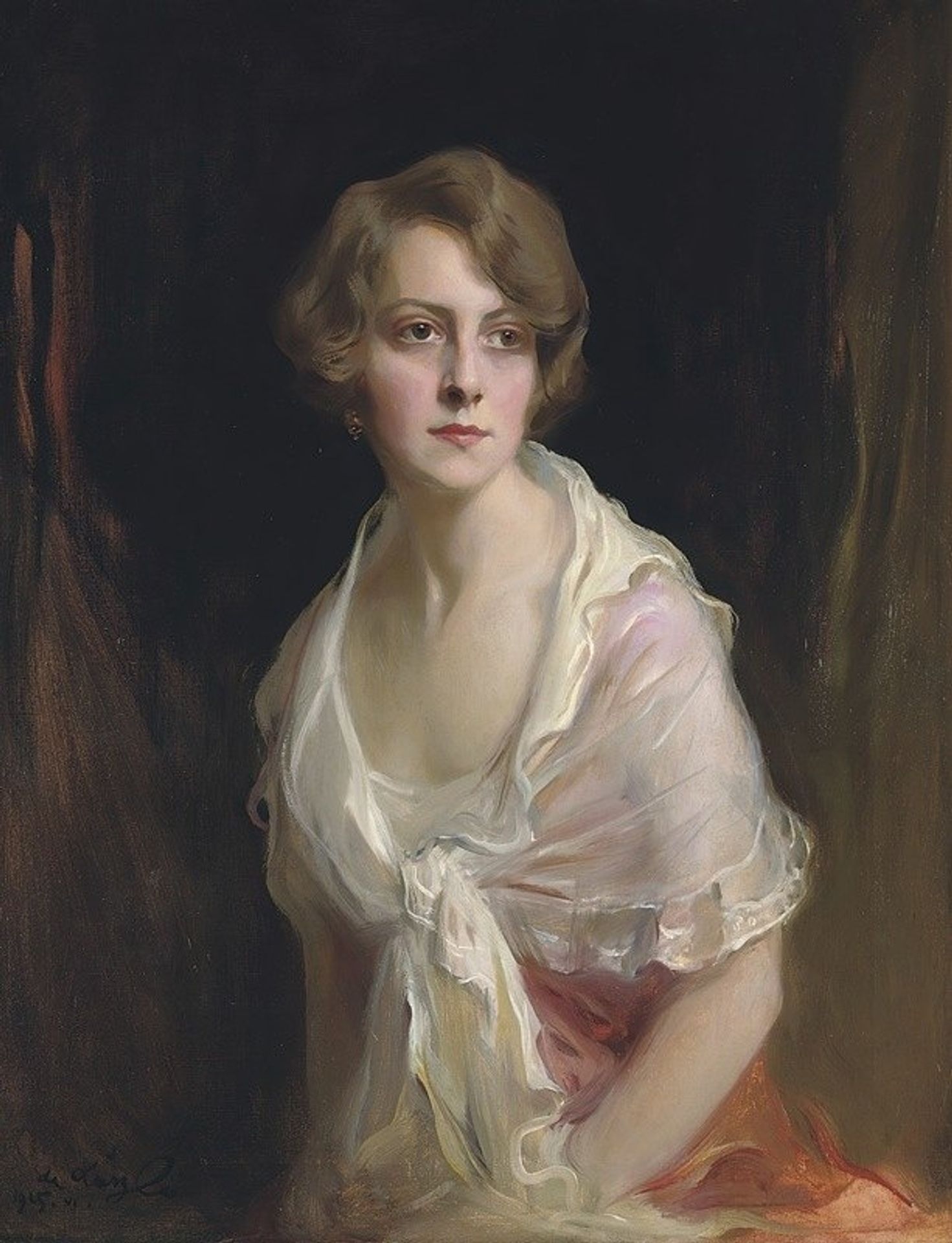 Mrs Claud Mullins, née Gwen Brandt by Philip Alexius de László