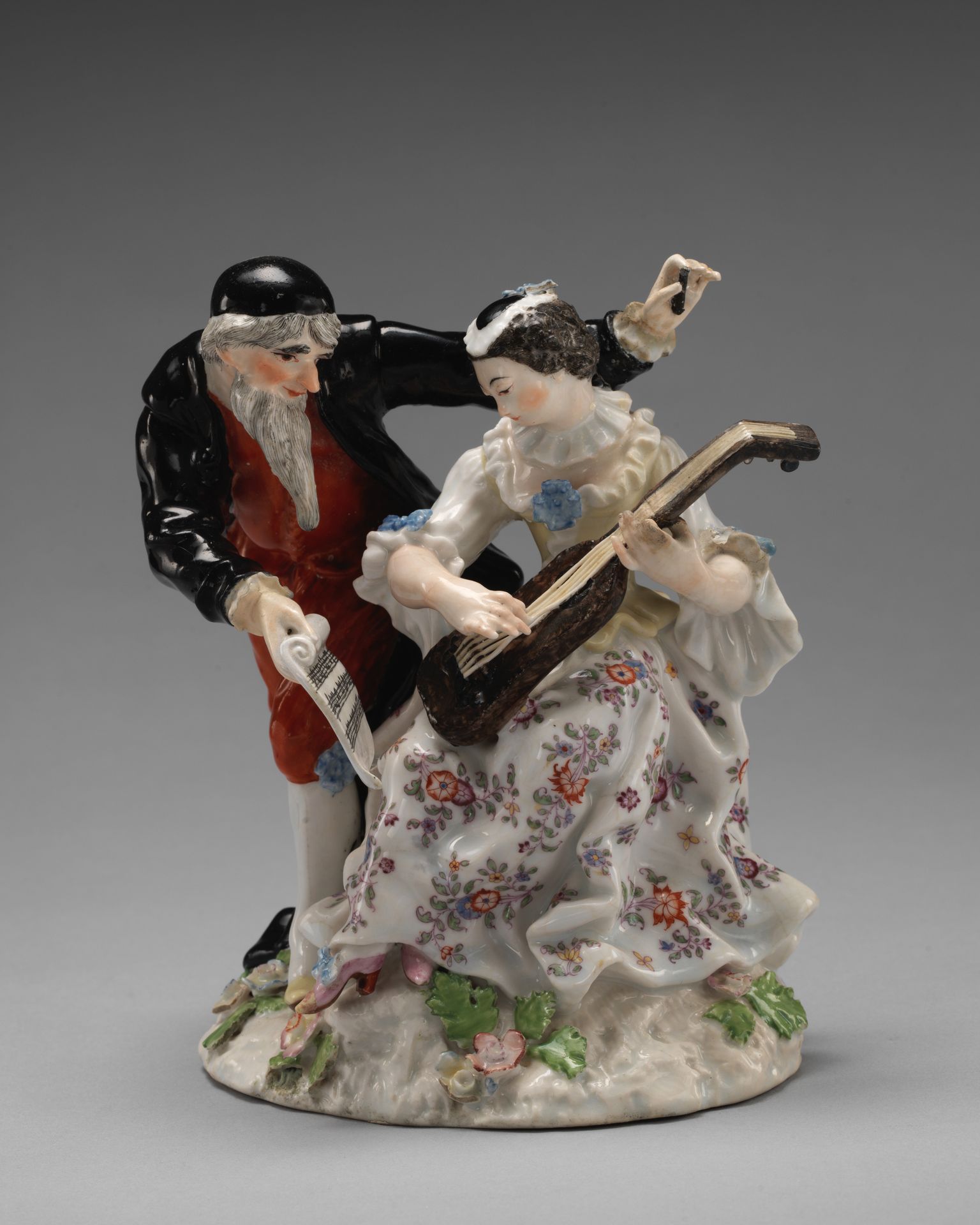 Pantaloon and Columbine by Chelsea Porcelain Manufactory