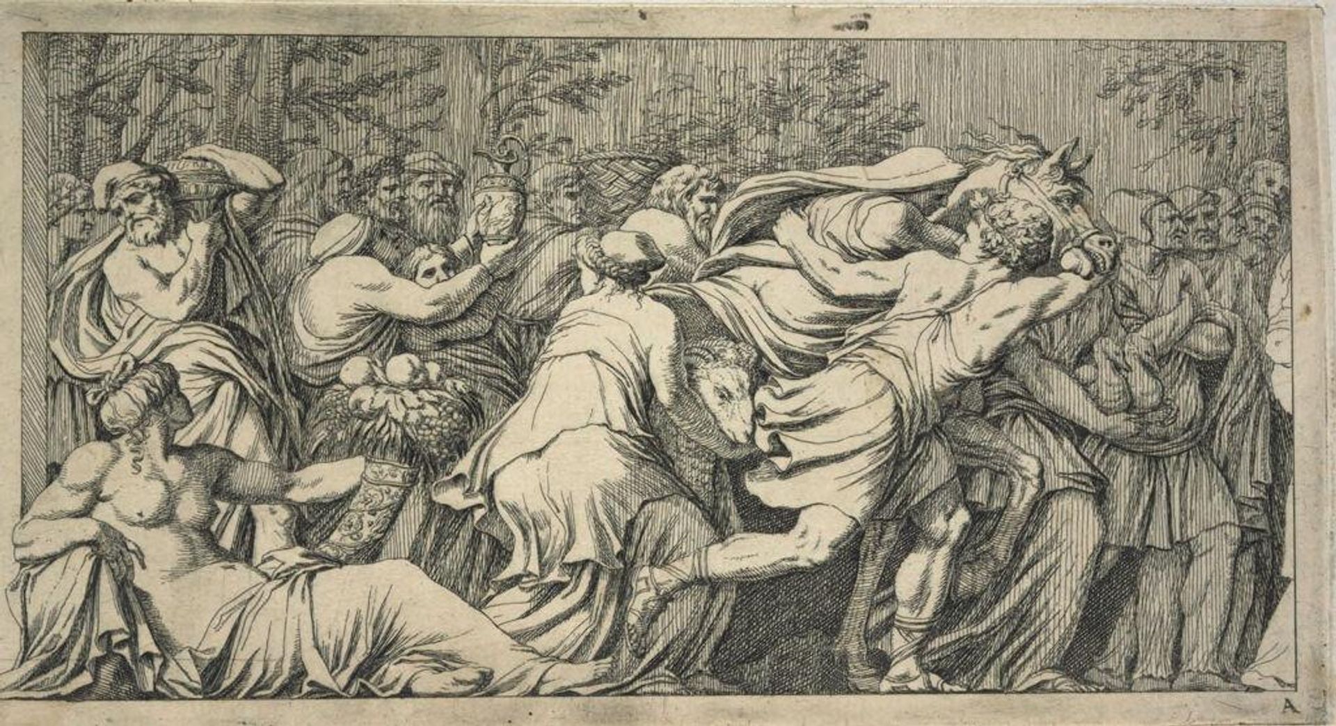 Procession of Suppliants by Giovanni Battista Galestruzzi