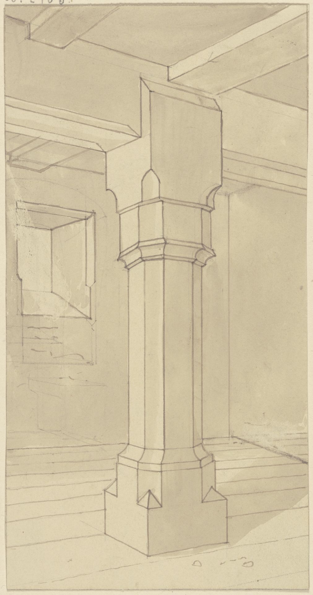 Polygonal column by Karl Ballenberger