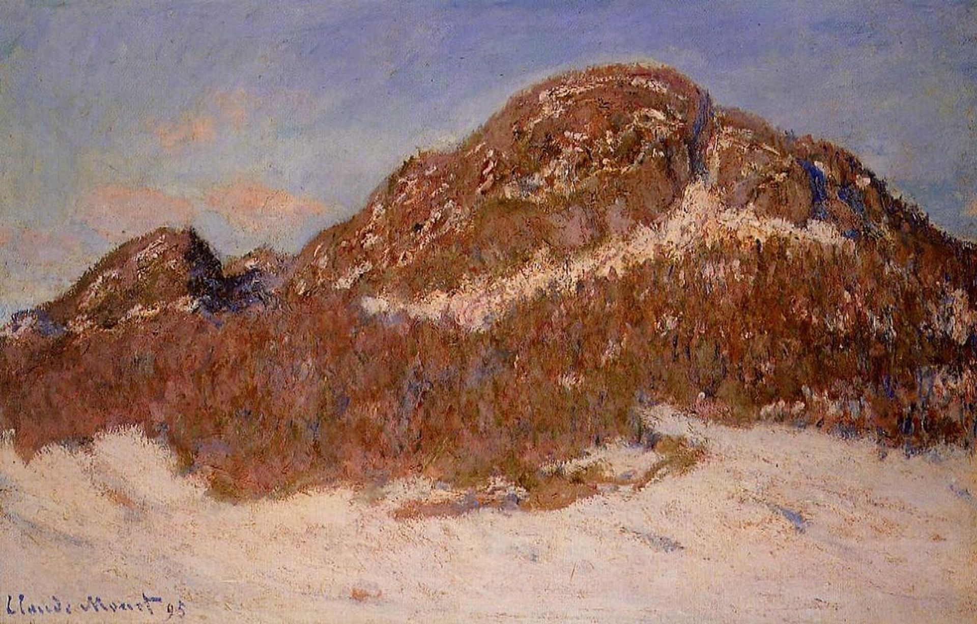 Mount Kolsaas 3 by Claude Monet