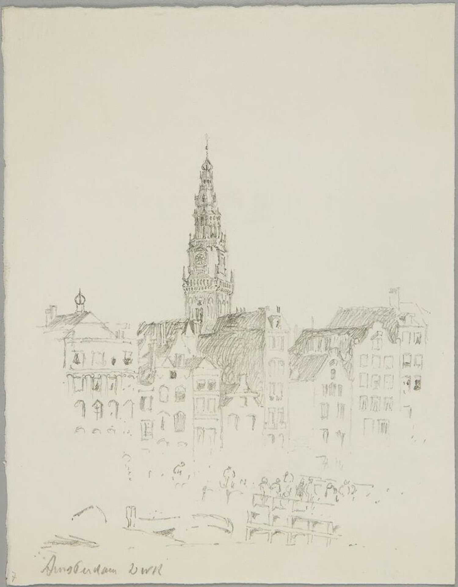 Cityscape, Amsterdam by Denman Waldo Ross