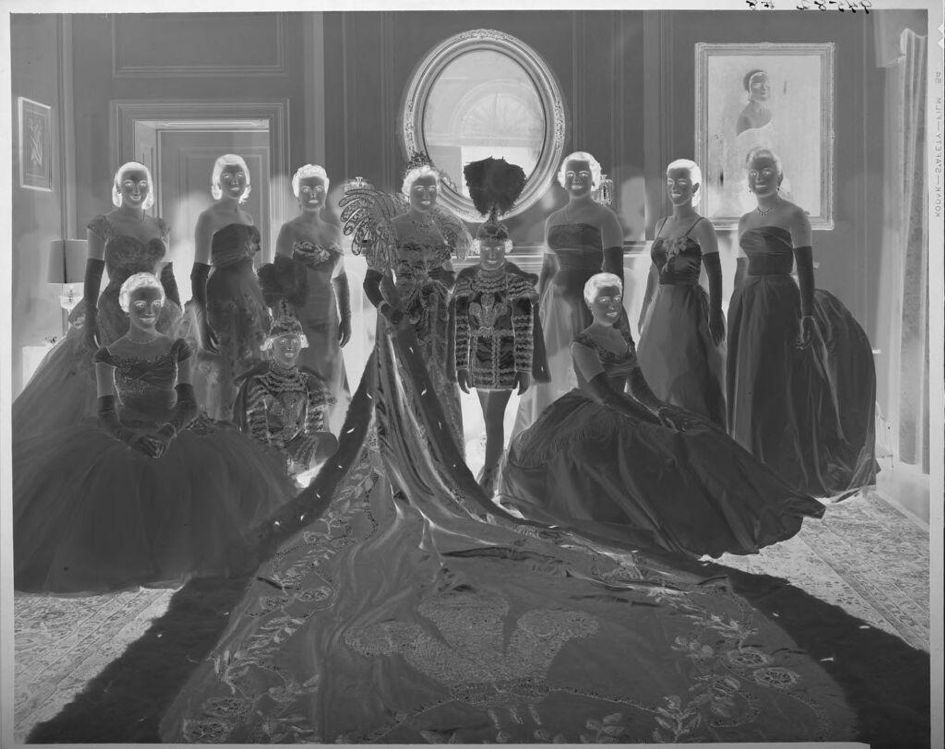 Untitled (women dressed as queen and princesses) by C. Bennette Moore