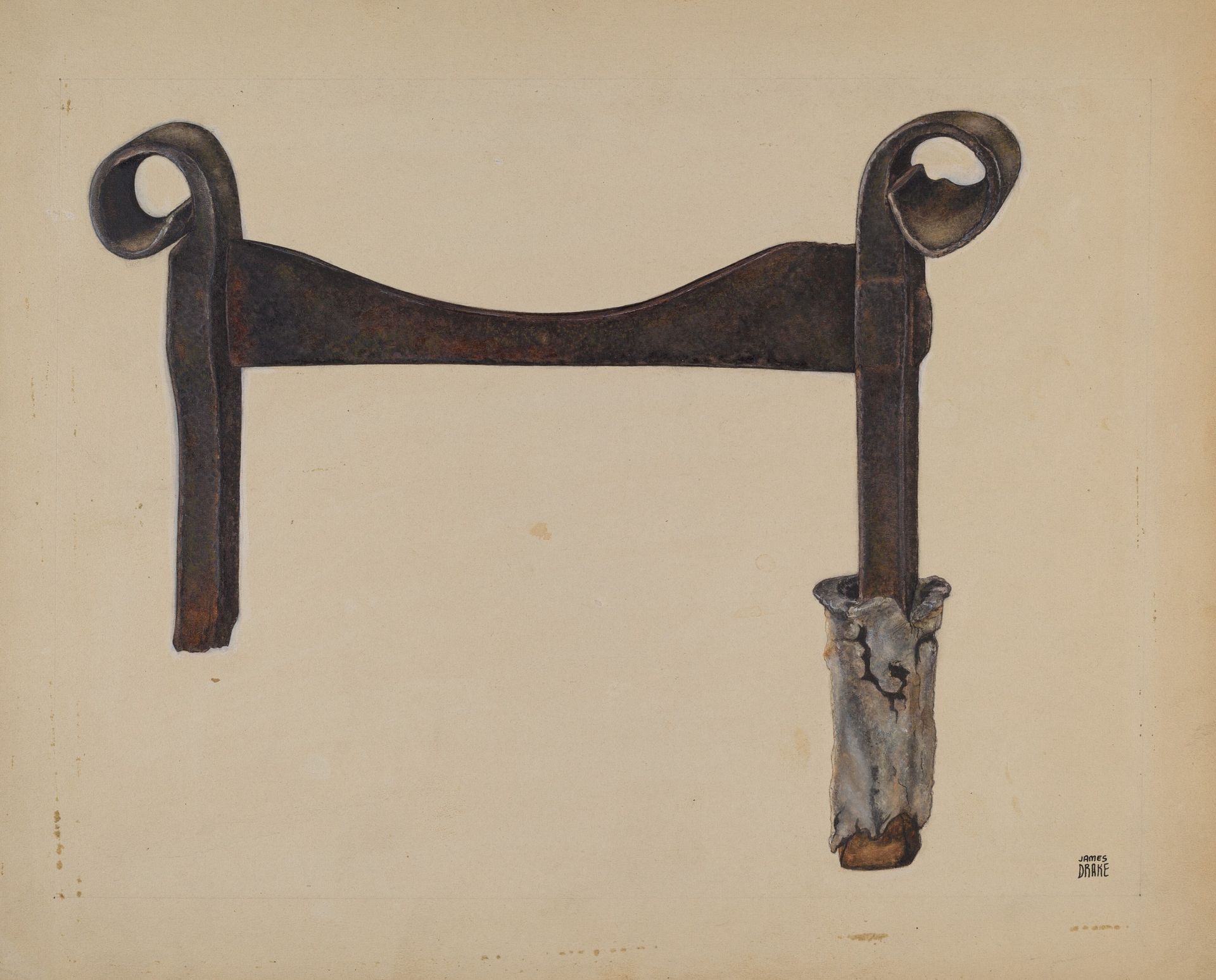 Foot Scraper by John Wilkes