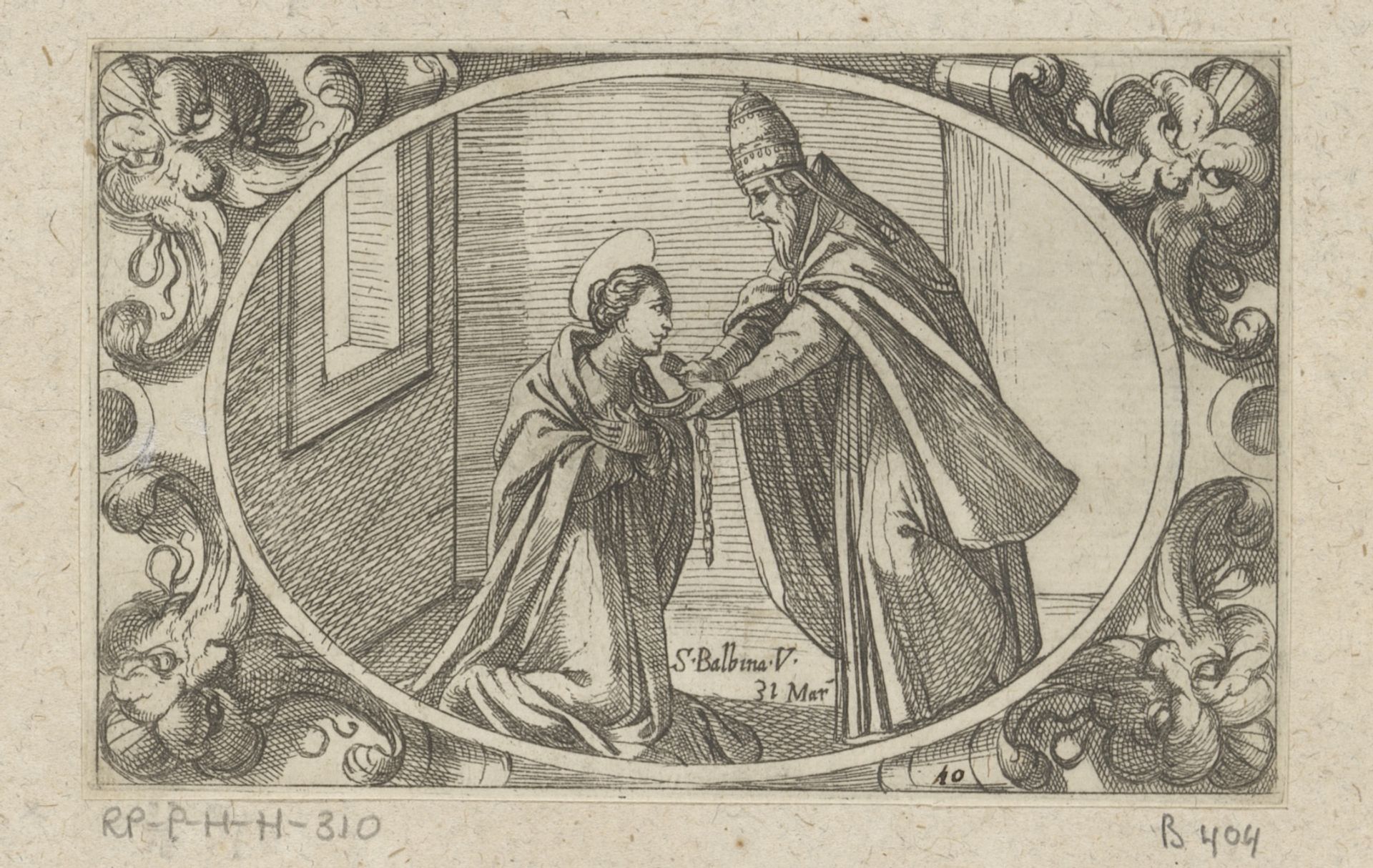 H. Balbina by Antonio Tempesta