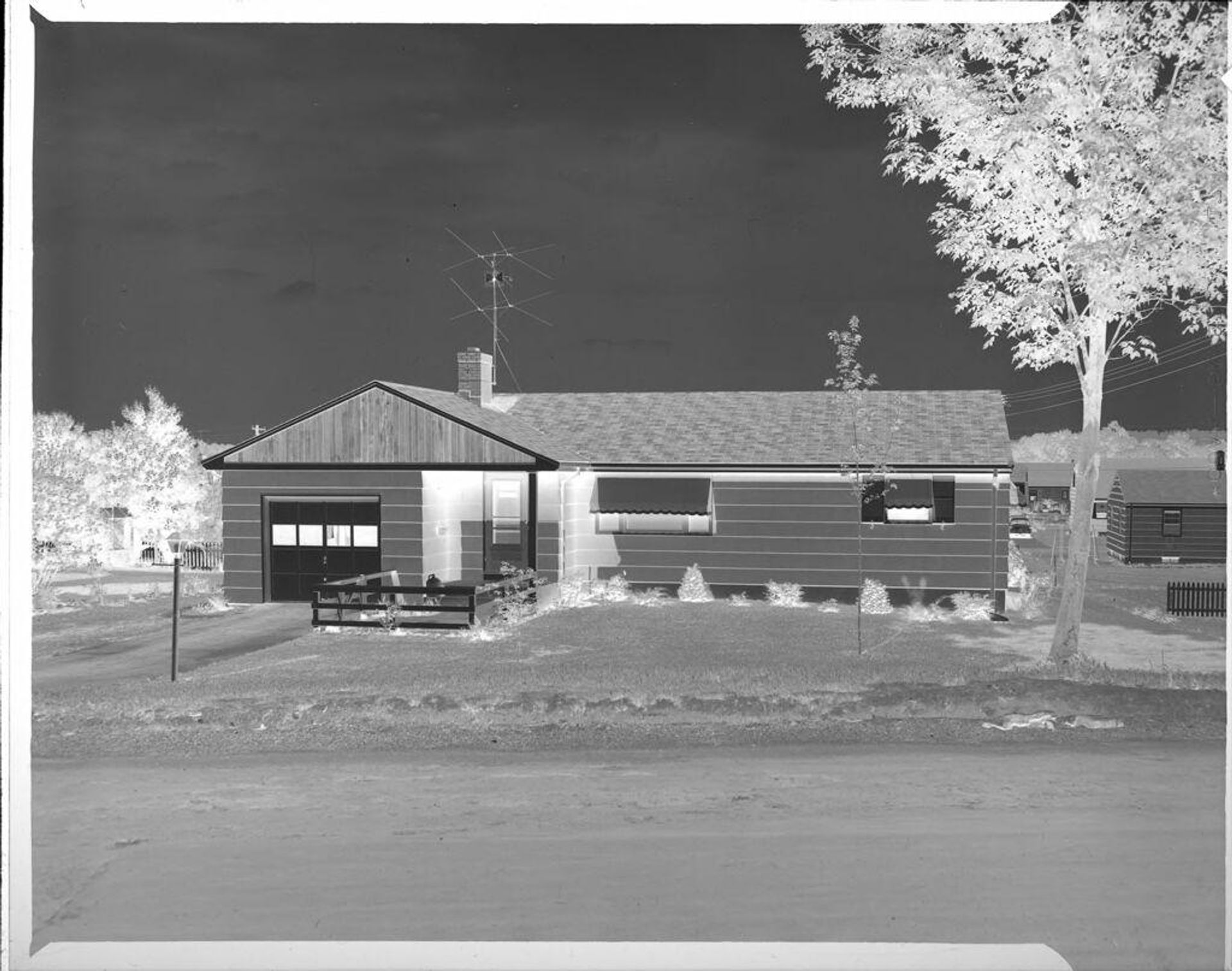 Untitled (exterior of house) by Robert Burian